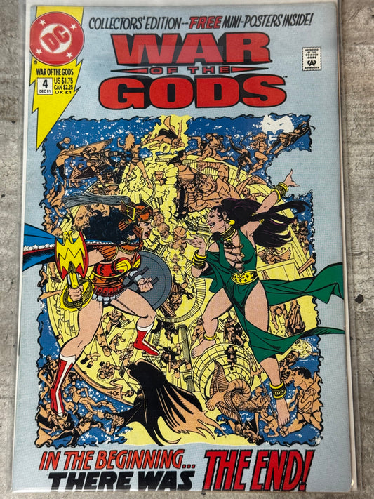 1991 - War of the Gods #4 Var. C - NM - ENG 1
