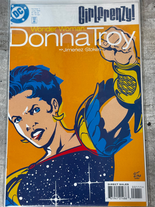 1998 - Wonder Woman: Donna Troy - Girlfrenzy #1 Var. A - Why? - NM/M - ENG 1