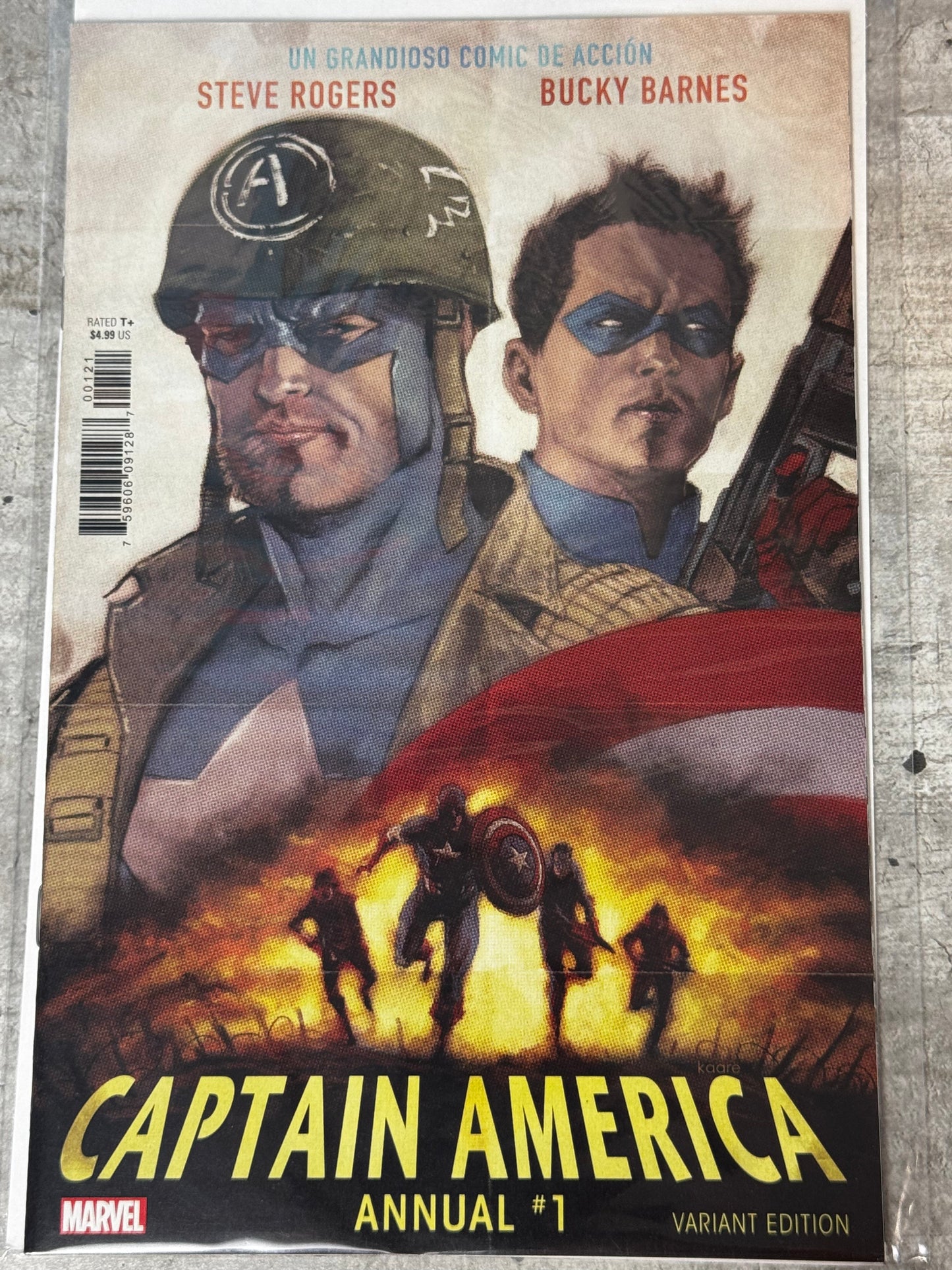 2018 - Captain America Annual 2018 #1 Var. B - Ziegenfarm - NM/M - ENG 1