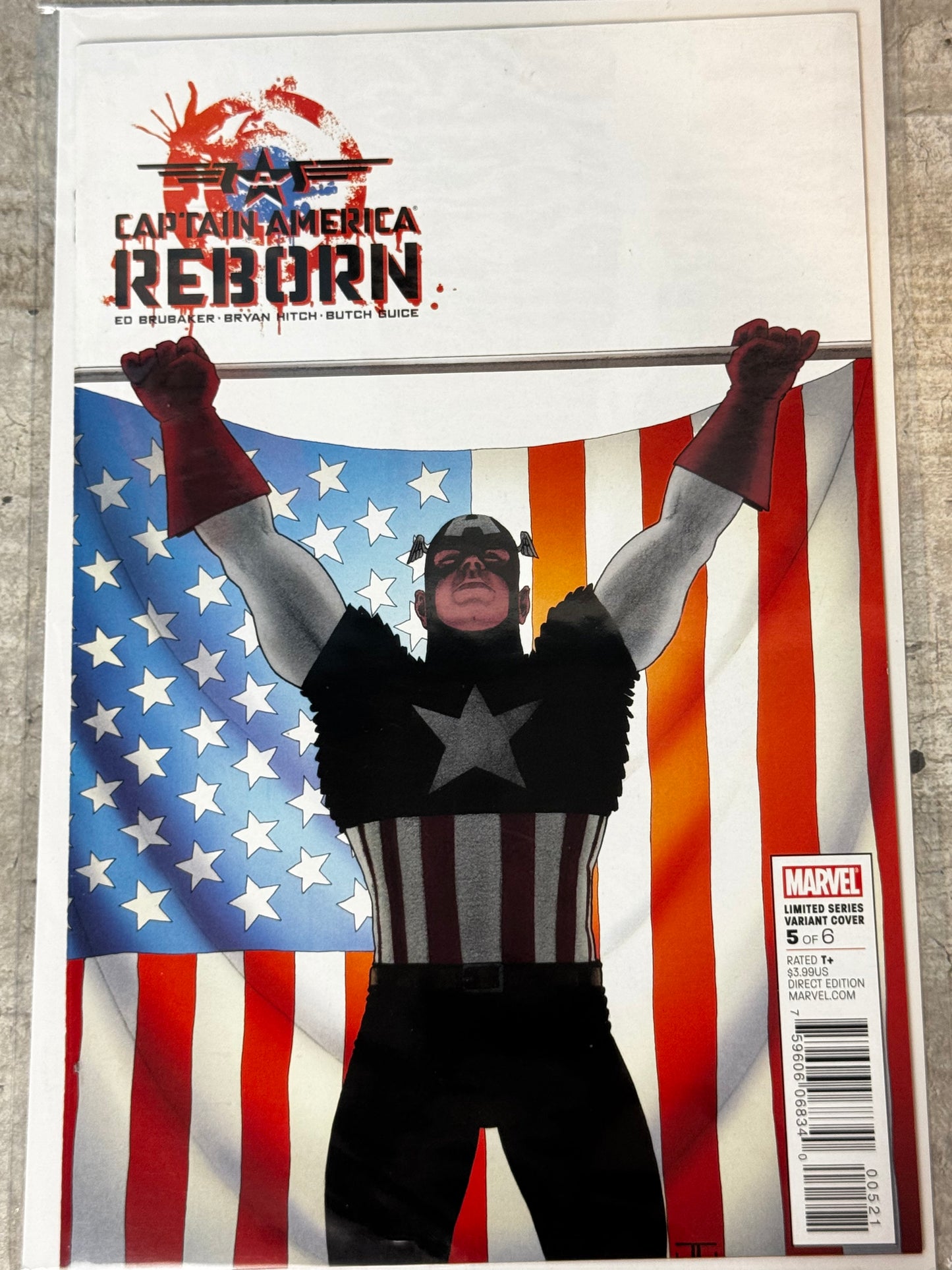 2009 - Captain America: Reborn #5 Var. B - Captain America: Reborn - M - ENG 1
