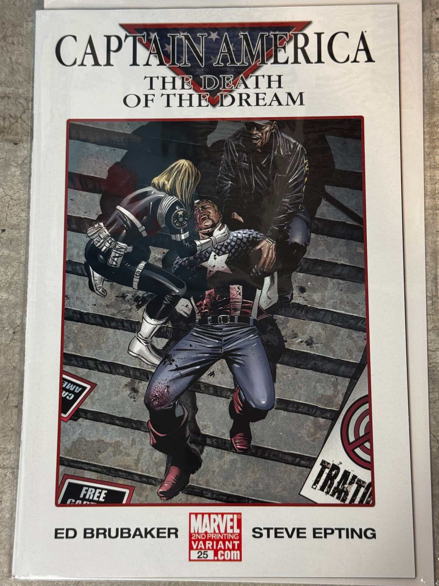 2007 - Captain America, Vol. 5 #25 Var. F - Part One - NM/M - ENG 1