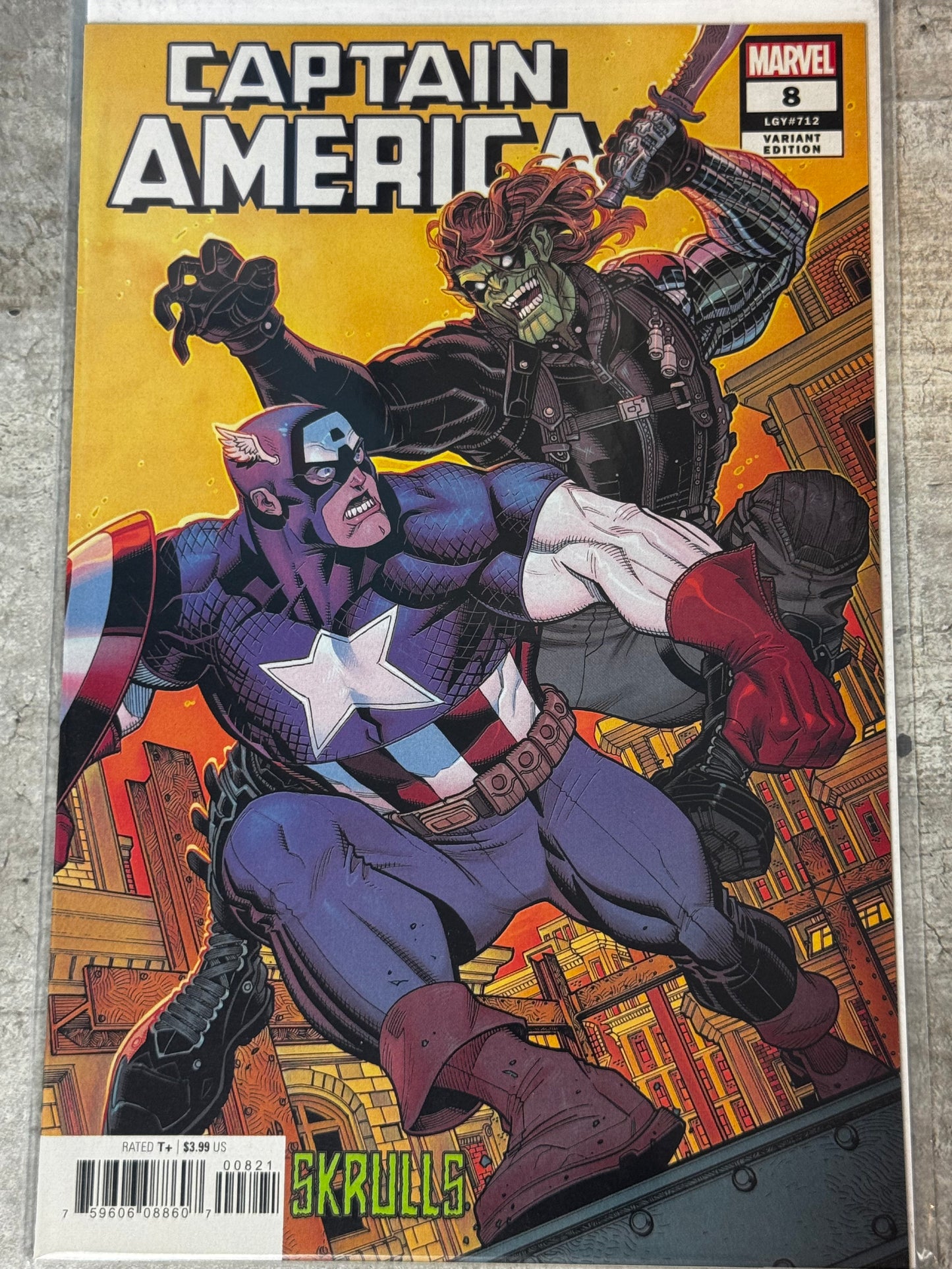 2019 - Captain America, Vol. 9 #8 Var. B - Part II - NM/M - ENG 1