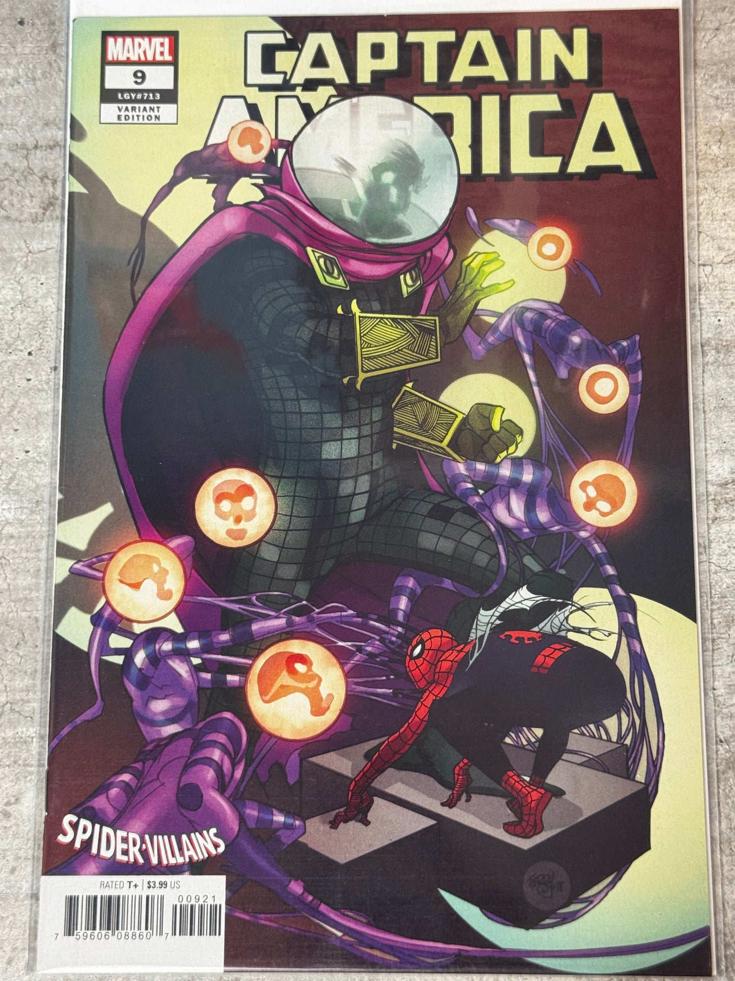2019 - Captain America, Vol. 9 #9 Var. B - Part III - NM/M - ENG 1