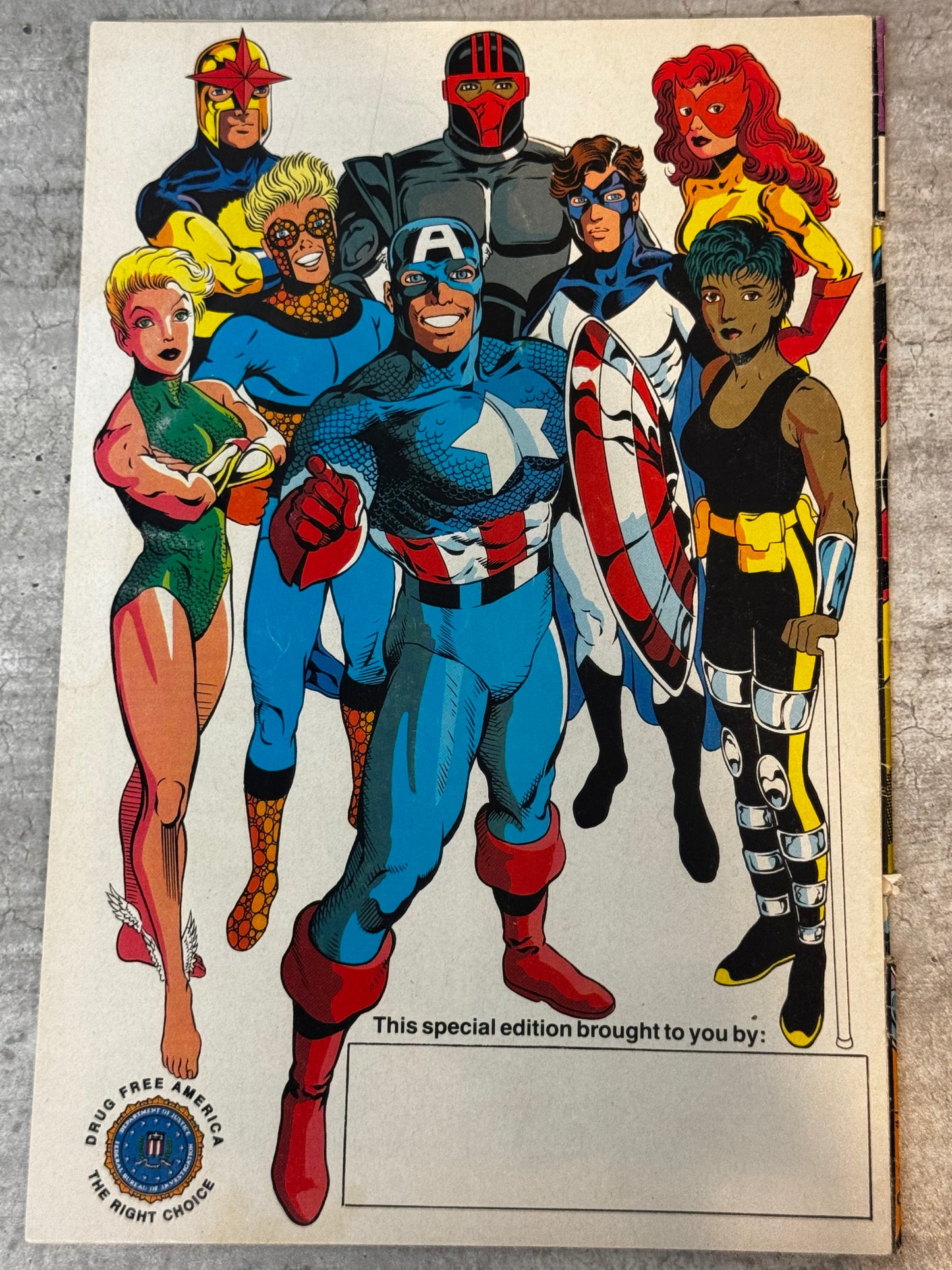 1993 - Captain America: Goes to war against Drugs #2 - Drug Lords - VF/NM - ENG 2