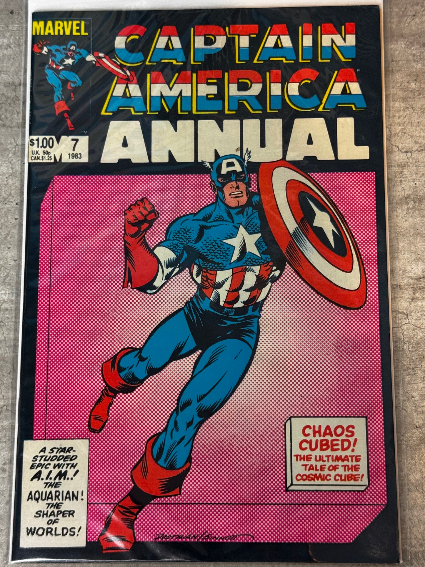 1983 - Captain America, Vol. 1 Annual #7 Var. A - VF/NM - ENG 1