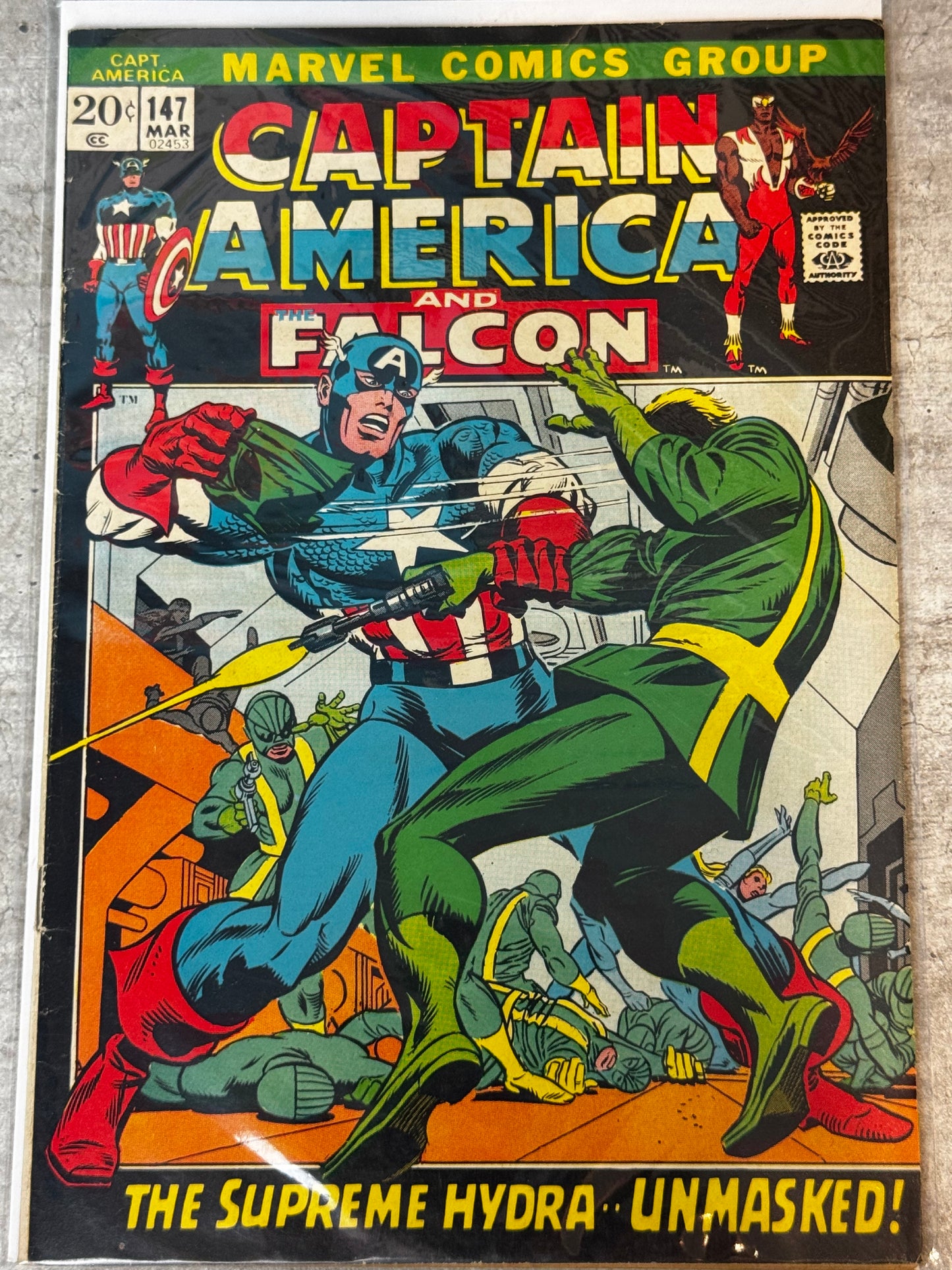 1972 - Captain America, Vol. 1 #147 - VF/NM - ENG 1
