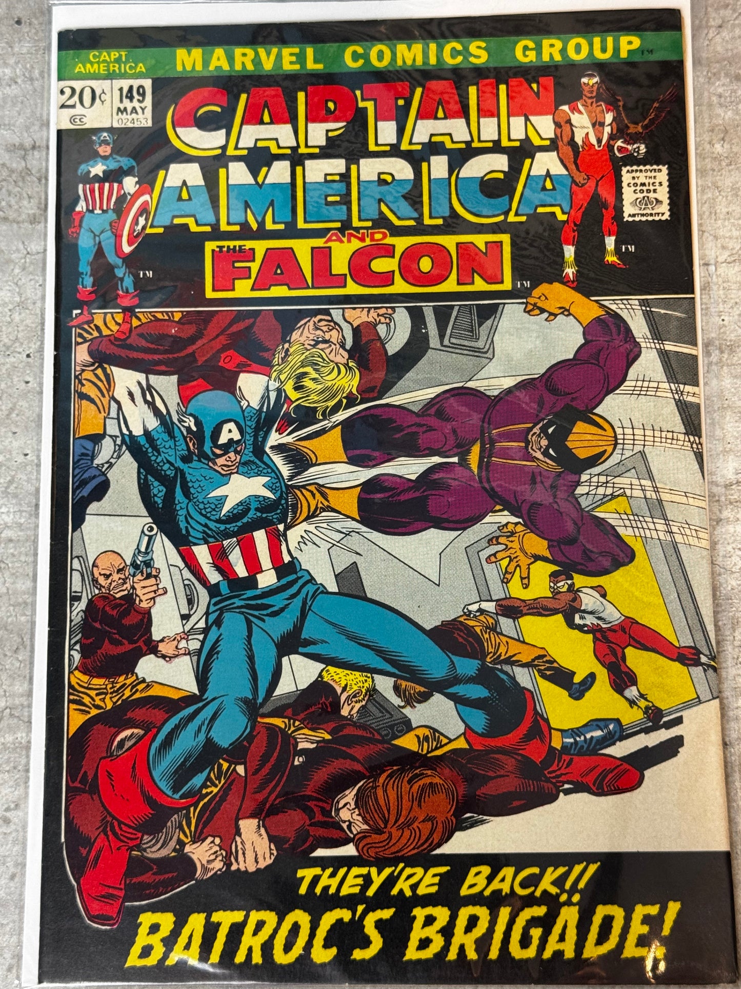 1972 - Captain America, Vol. 1 #149 - All the Colors...of Evil! - VF/NM - ENG 1