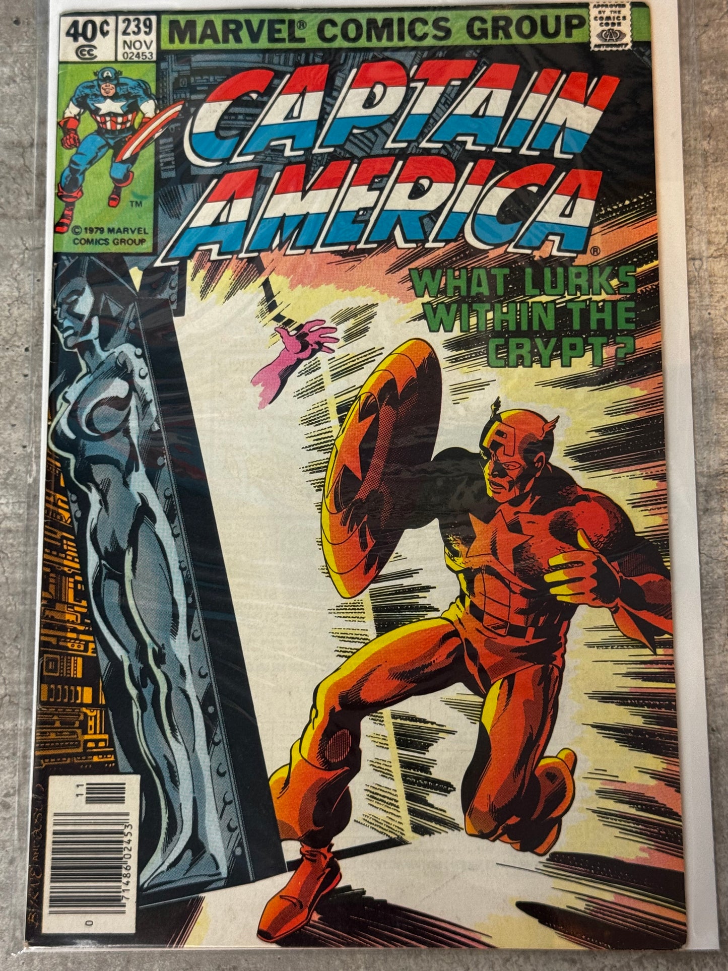 1979 - Captain America, Vol. 1 #239 Var. B - VF/NM - ENG 1