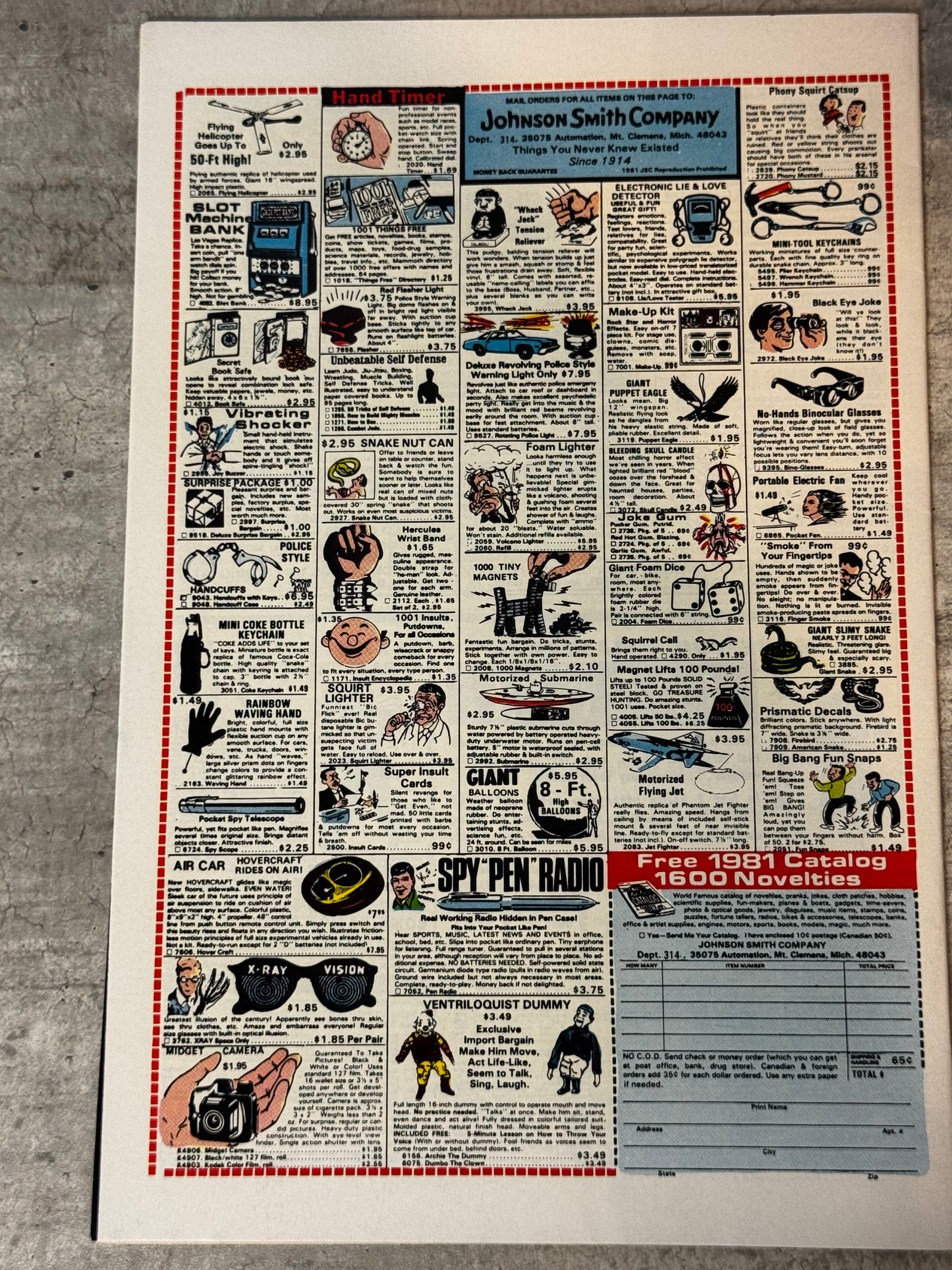 1981 - Captain America, Vol. 1 #260 Var. A - Prison Reform! - VF/NM - ENG 2