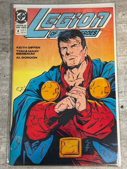 1989 - Legion of Super-Heroes, Vol. 4 #4 - Titan In A China Shop - NM - ENG 1