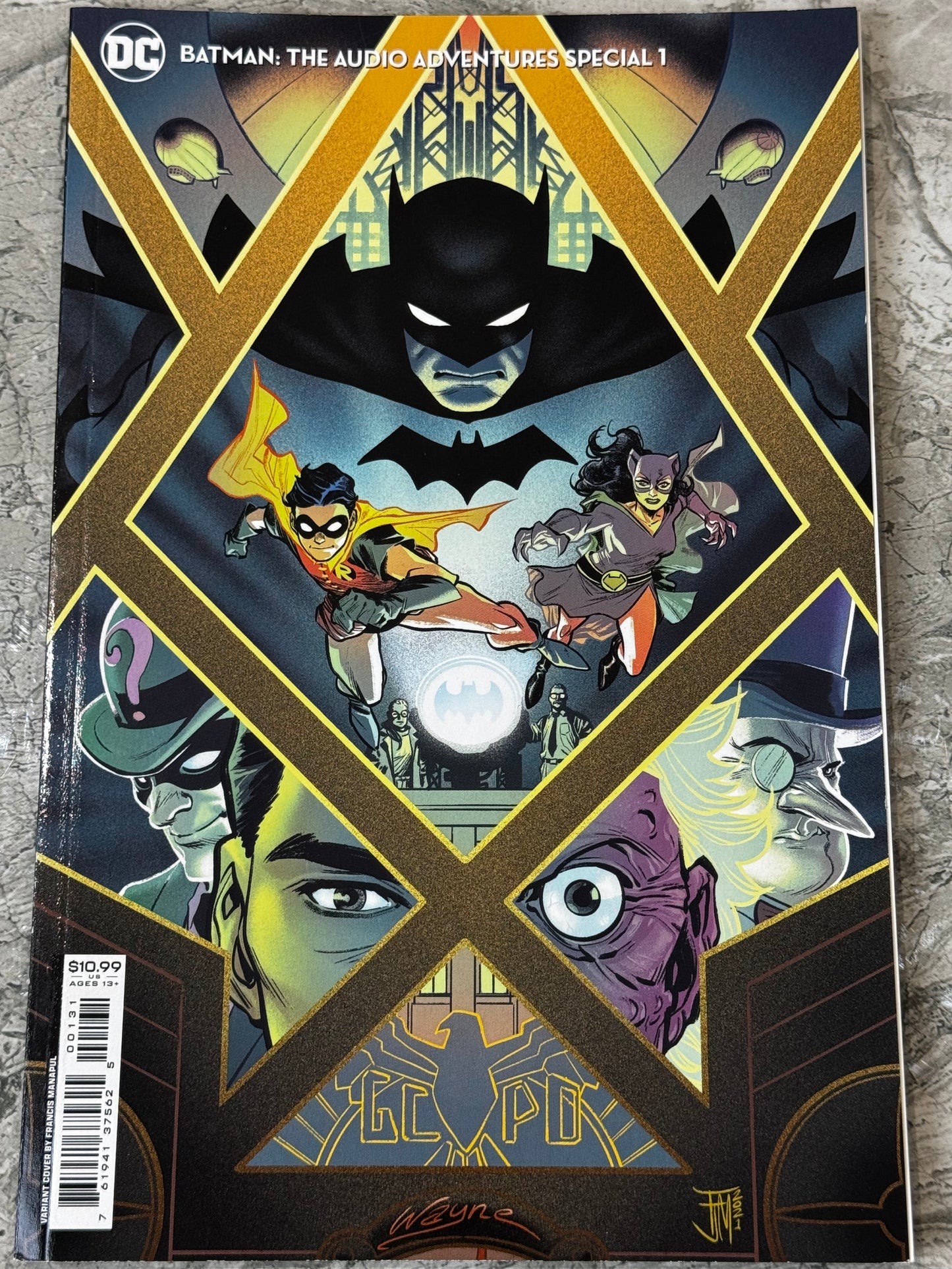 2021 - Batman: The Audio Adventures Special #1 Var. C - NM+ - ENG 1