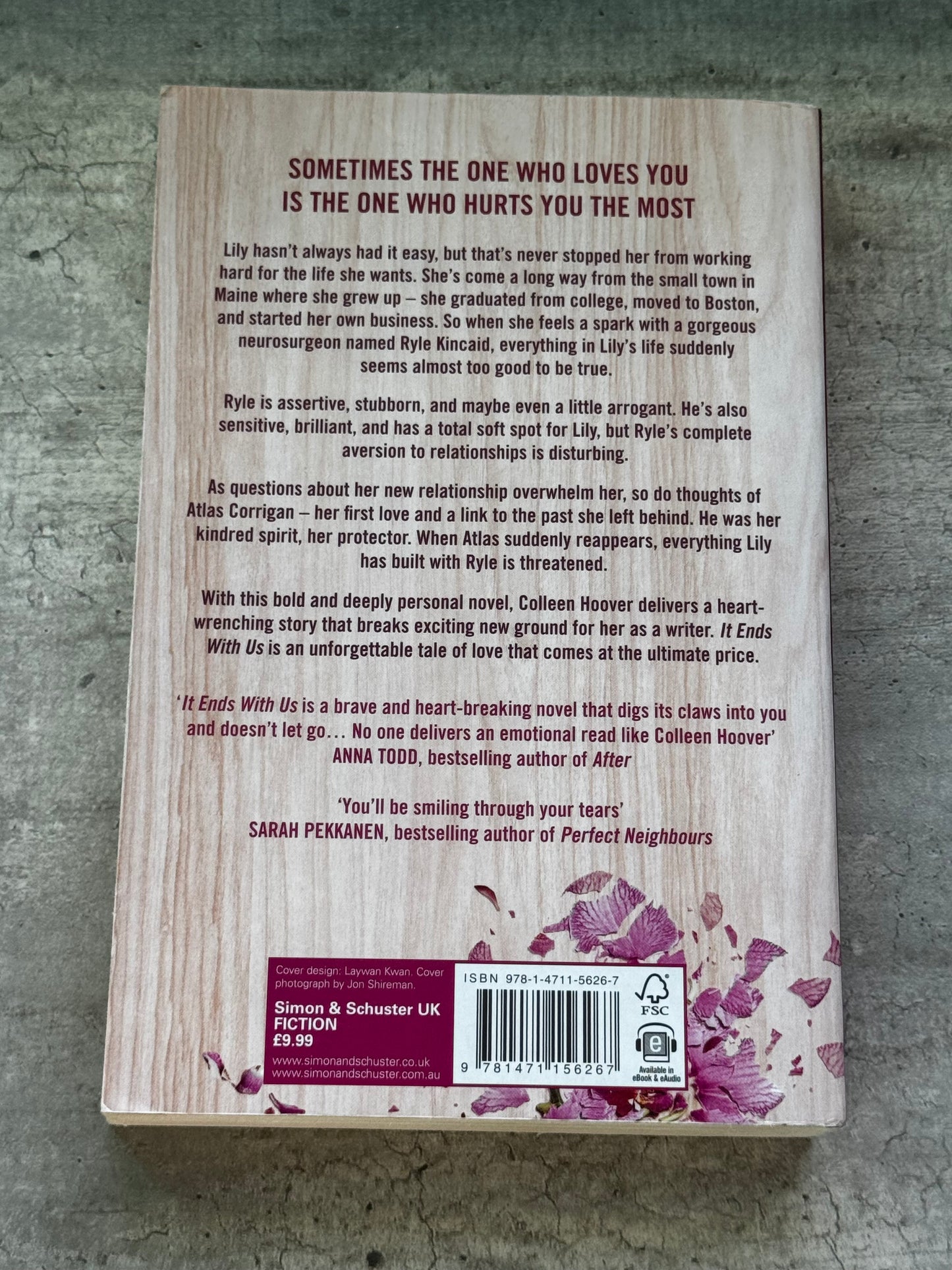 2016 - It Ends With Us #1 - NM- - ENG 2