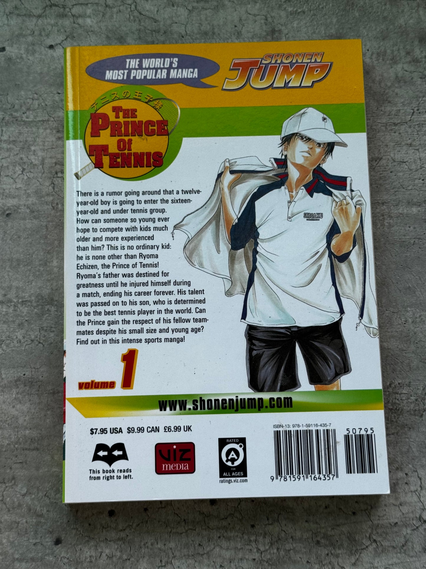 Prince of Tennis #1 - NM - ENG 2