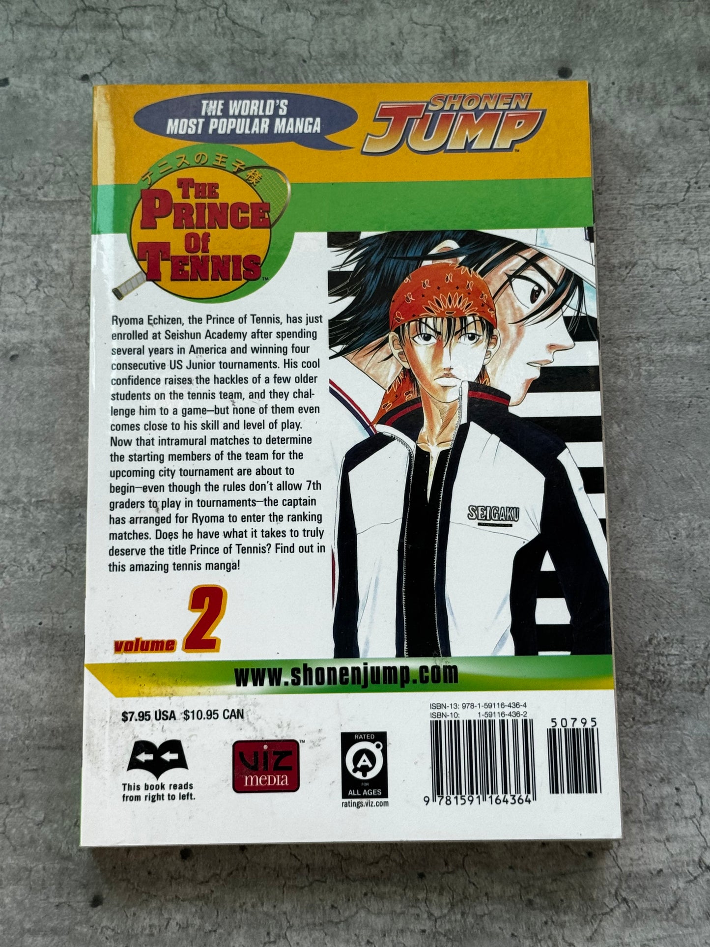 Prince of Tennis #2 - Addler's Fangs - NM - ENG 2