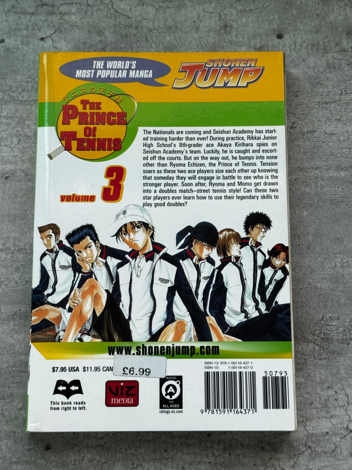 Prince of Tennis #3 - Street Tennis - NM - ENG 2