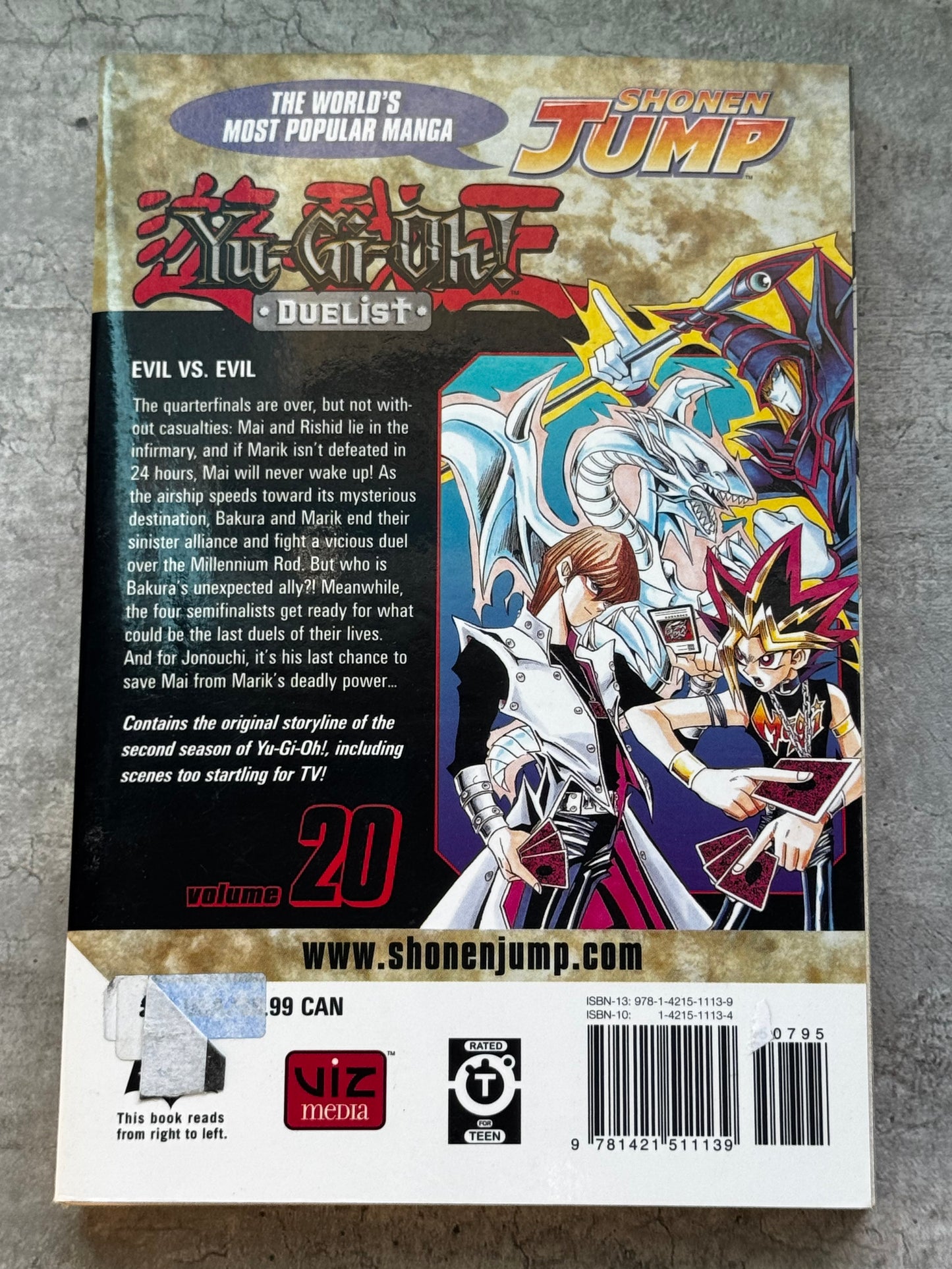Yu Gi Oh Duelist #20 - VF/NM - ENG 2