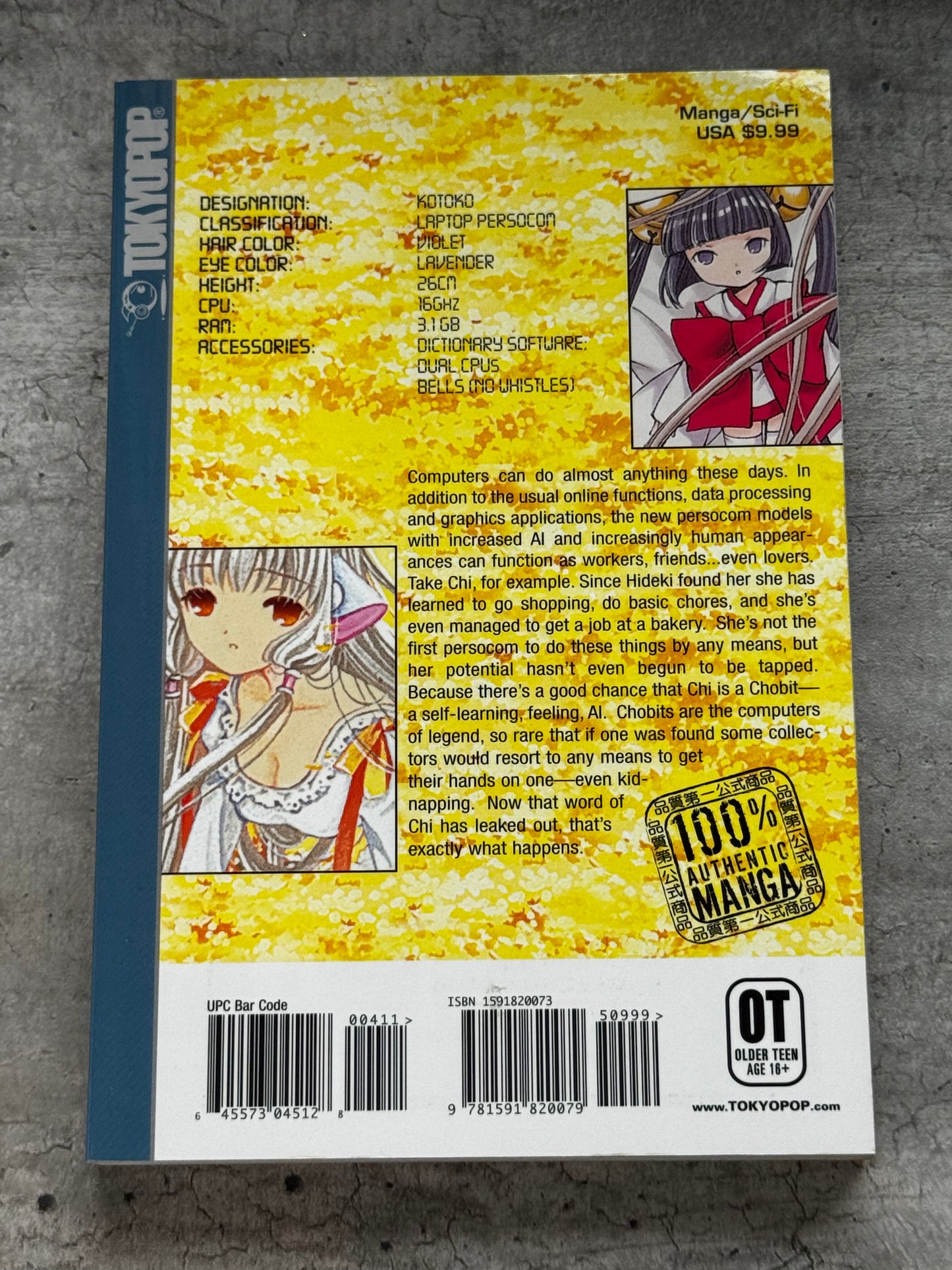 Chobits #4 - NM/M - ENG 2