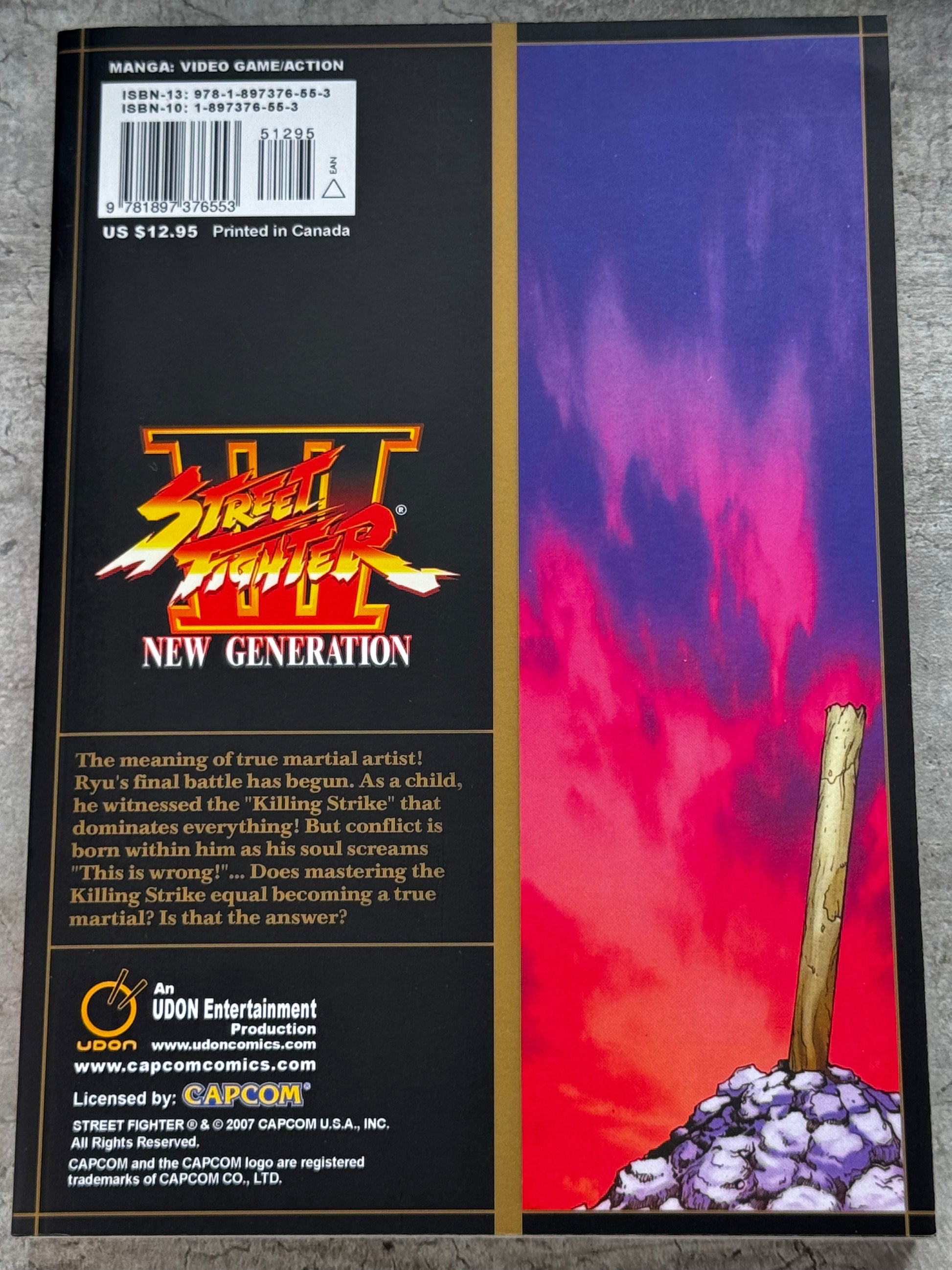 2007 - Street Fighter III Manga #1 - Heaven - NM/M - ENG 2