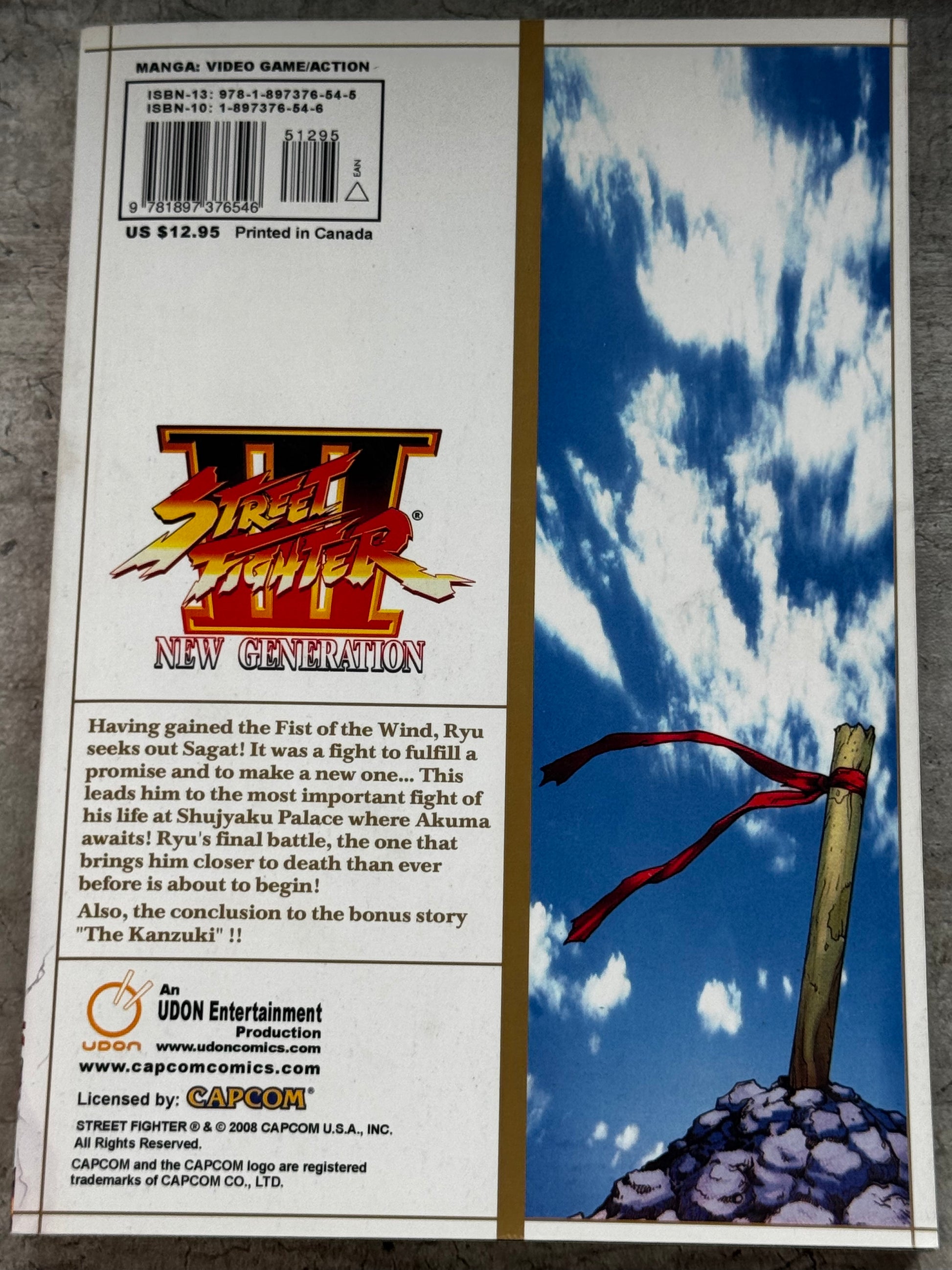 2008 - Street Fighter III Manga #2 - NM/M - ENG 2