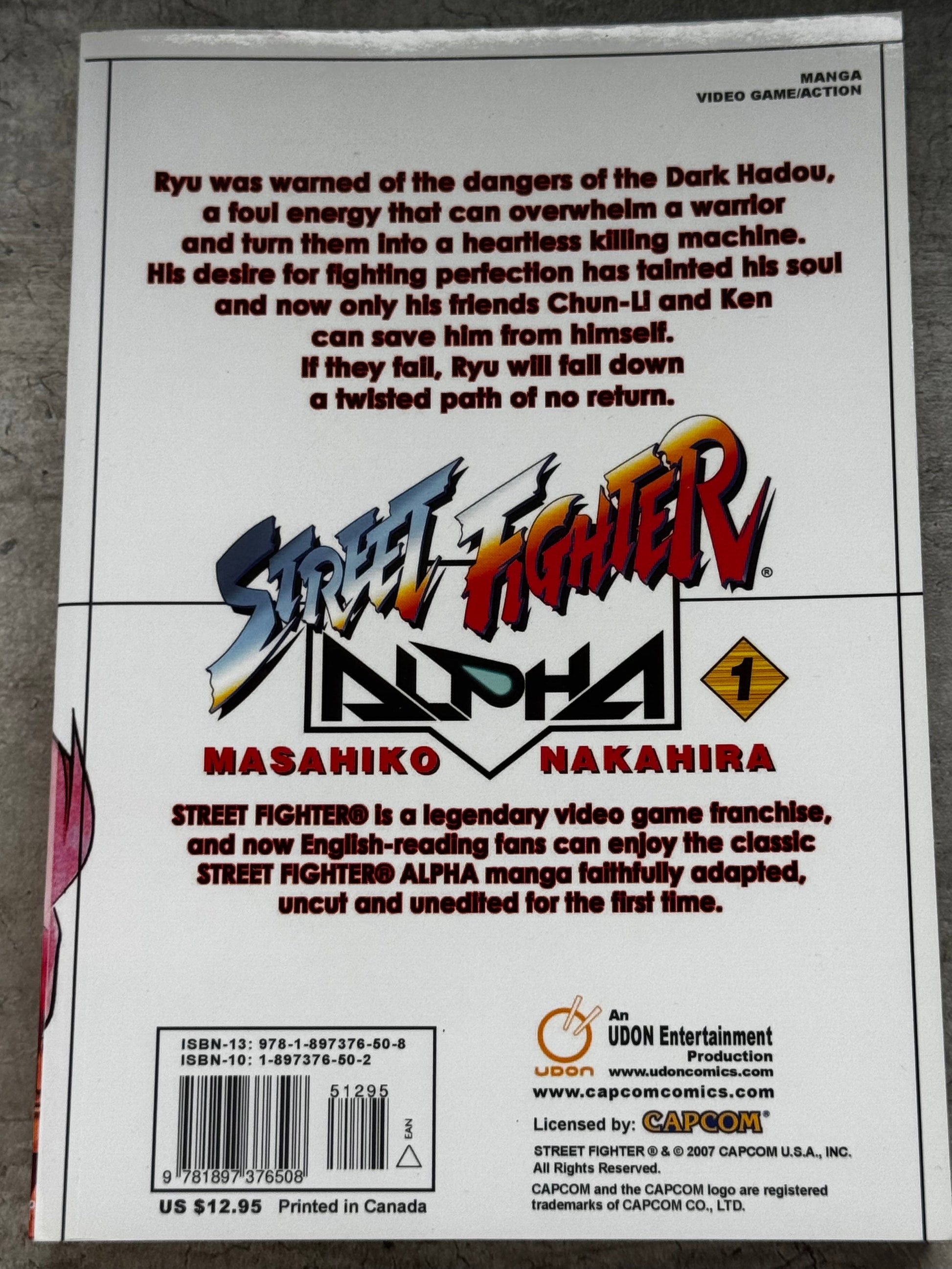 Street Fighter Alpha #1 - NM/M - ENG 2