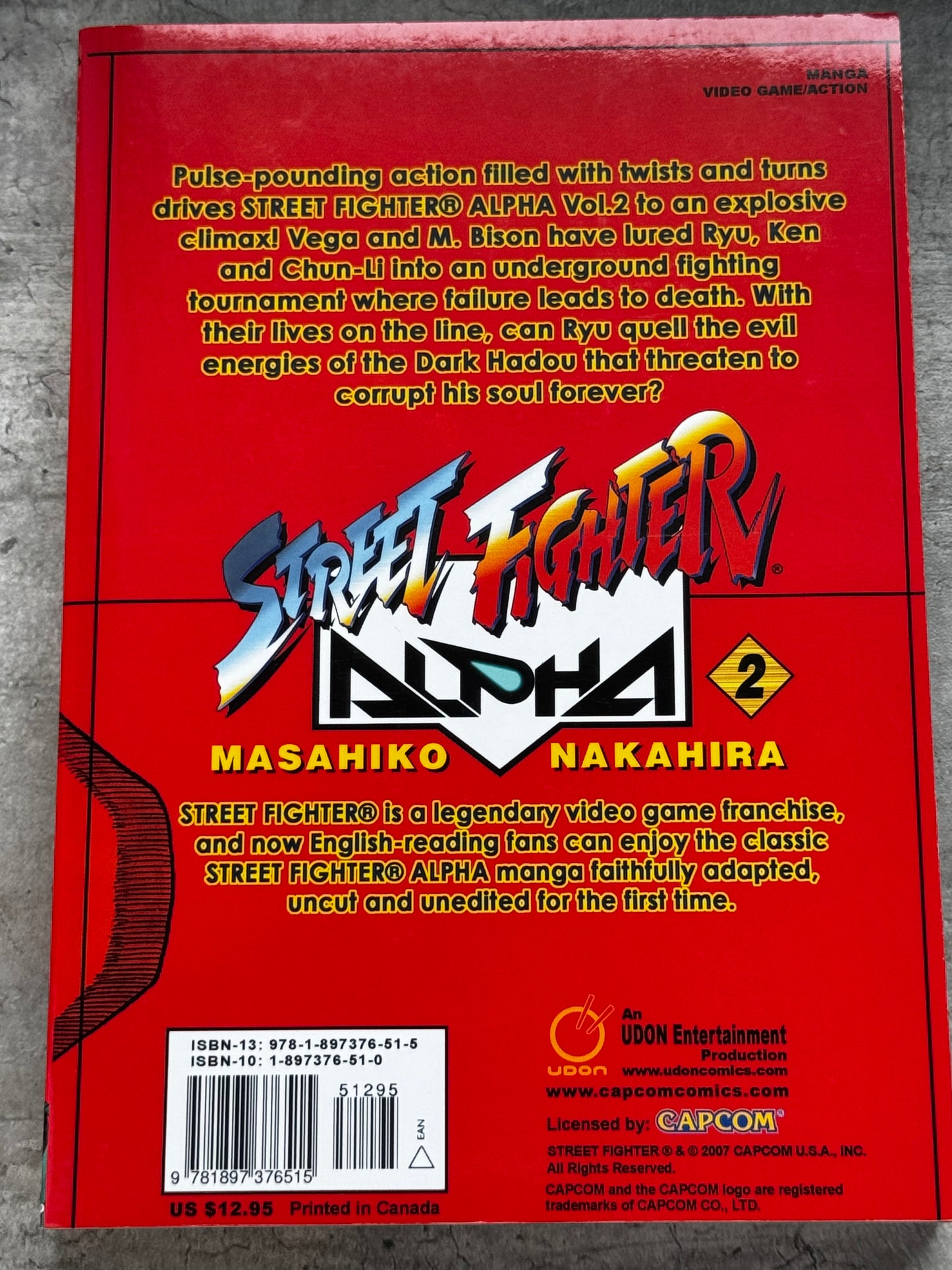 Street Fighter Alpha #2 - NM/M - ENG 2
