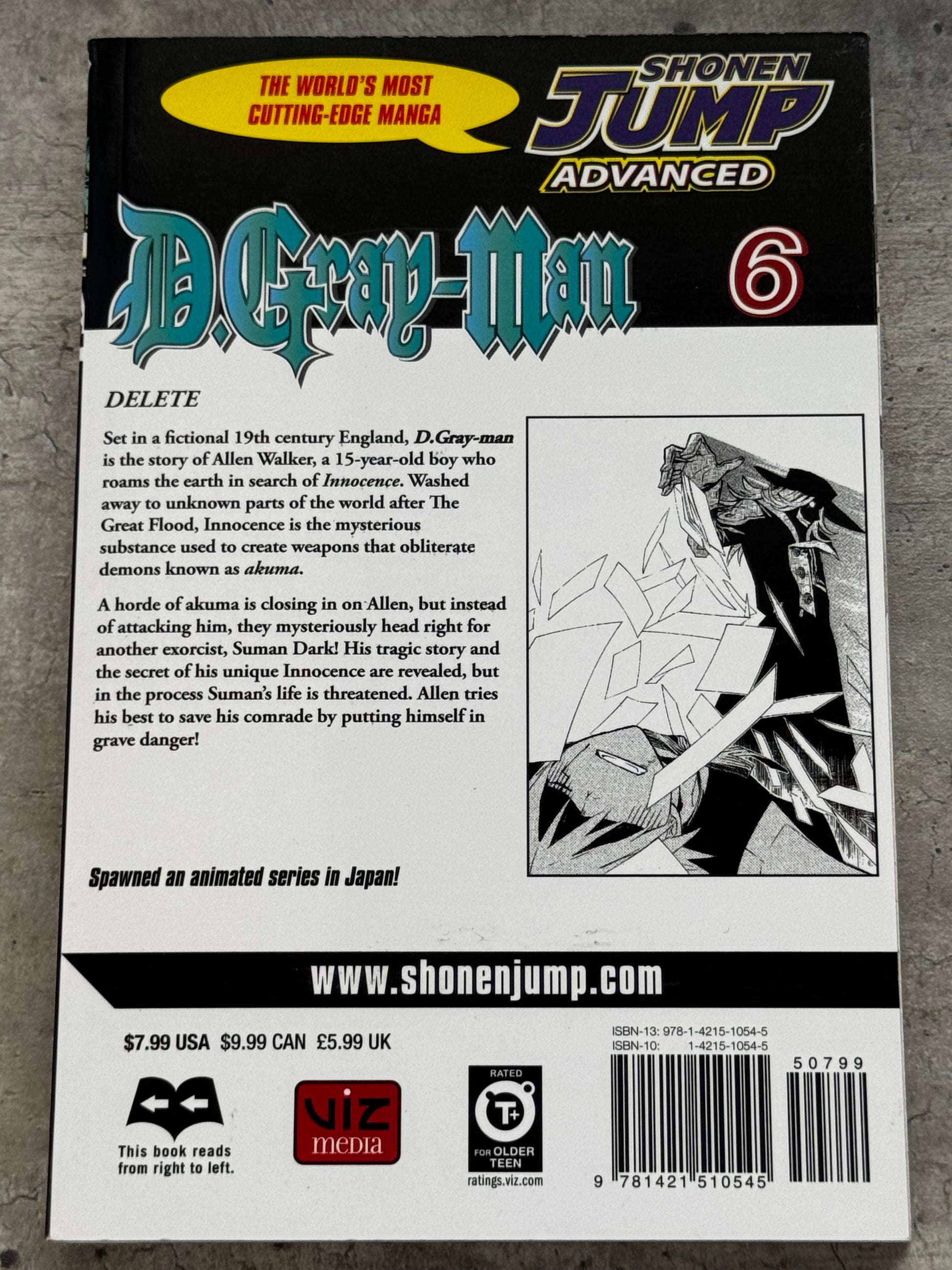 2007 - D.Gray-Man #6 - NM+ - ENG 2