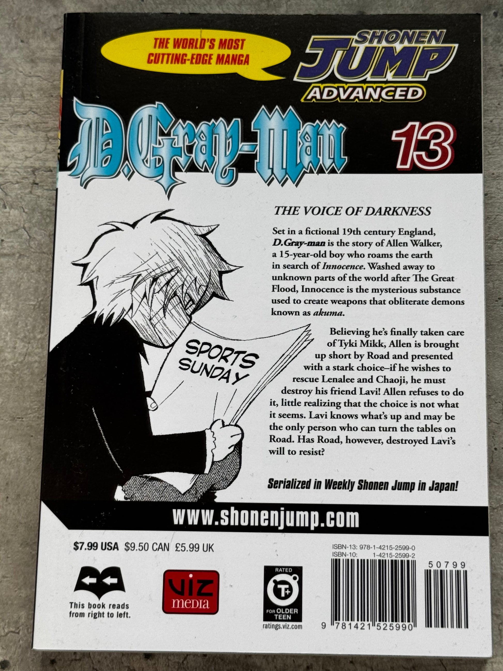 2009 - D.Gray-Man #13 - NM+ - ENG 2