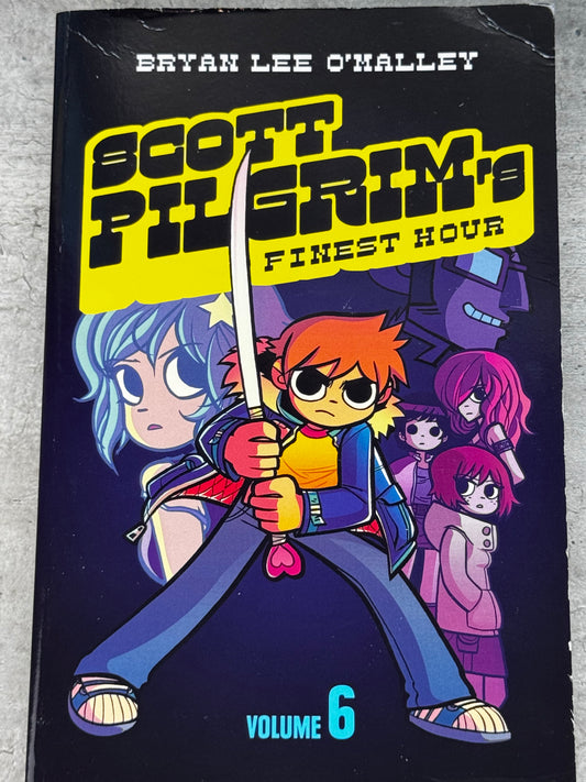2010 - Scott Pilgrim #6 Var. GN - Scott Pilgrim's Finest Hour - NM- - ENG 1