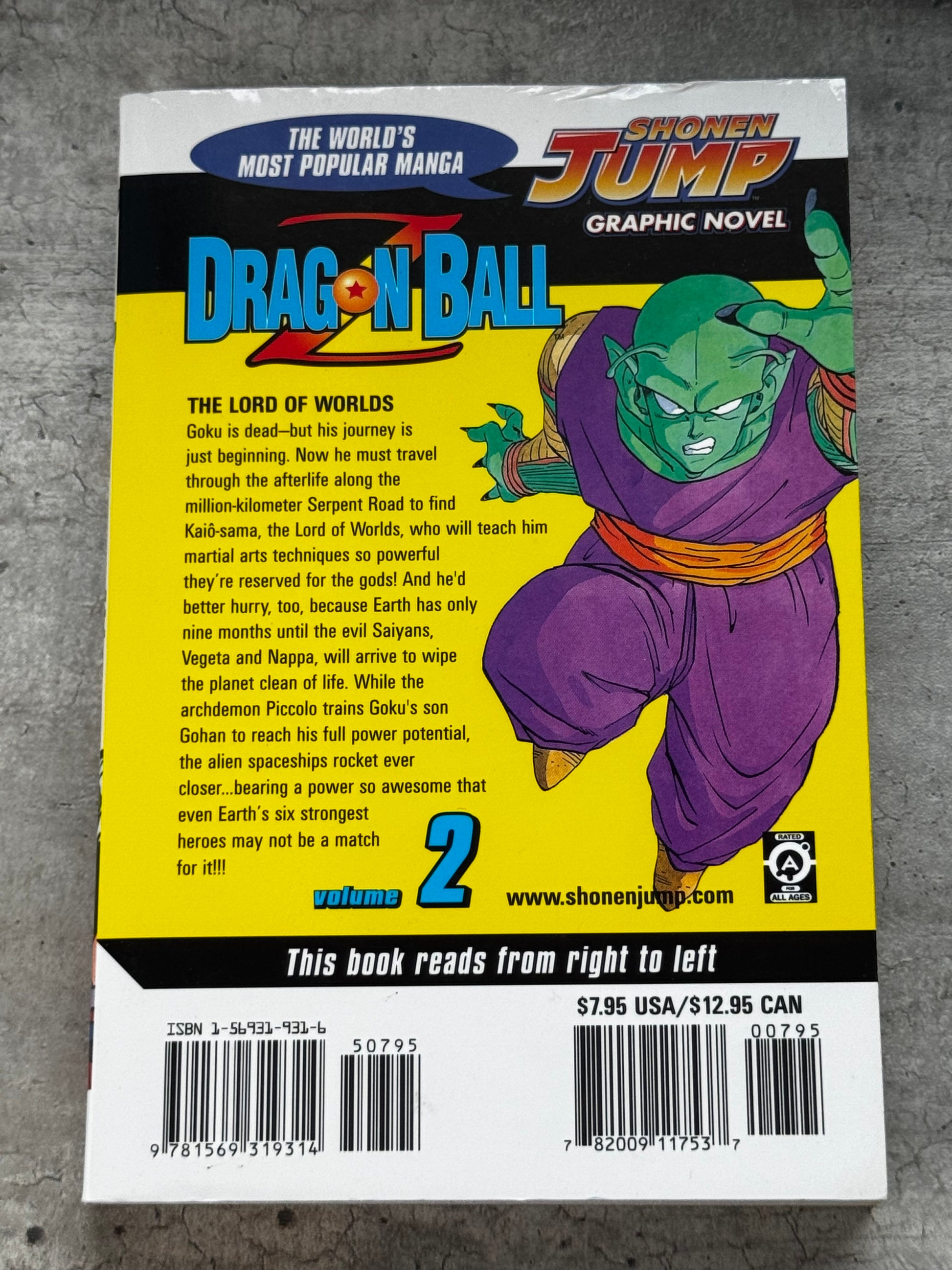 2003 - Dragonball Z #2 - The Lord of Worlds - NM+ - ENG 2