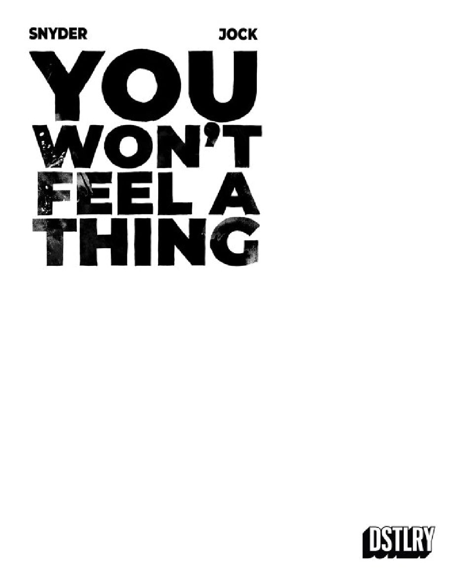 2025 - You Won't Feel A Thing #1 Var. G - M - ENG 1