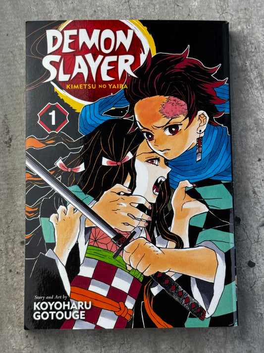 2018 - Demon Slayer Kimetsu No Yaiba #1 - NM - ENG 1