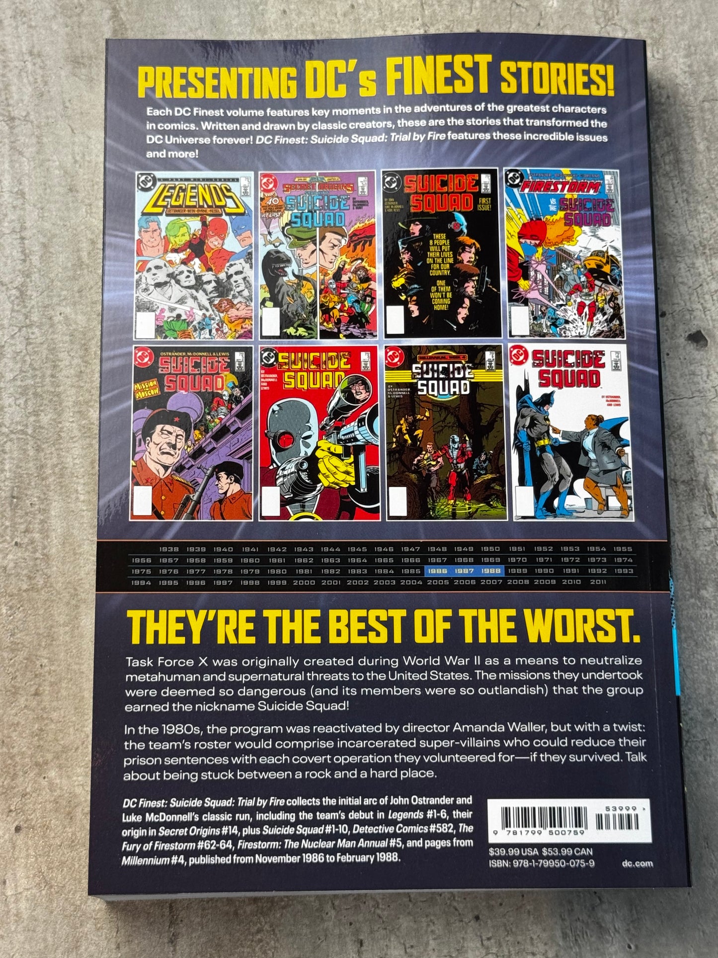 2025 - DC Finest: Suicide Squad - Trial By Fire TP #1 - M - ENG 2