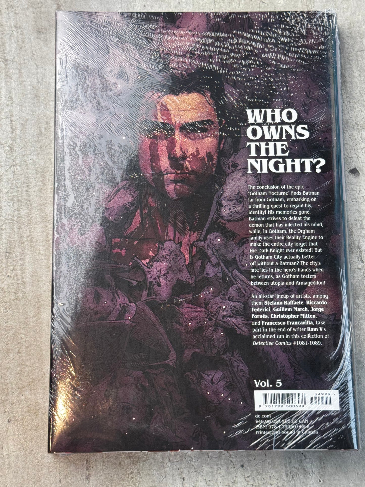 2025 - Detective Comics, Vol. 3 - Gotham Nocturne HC #5 - M - ENG 2