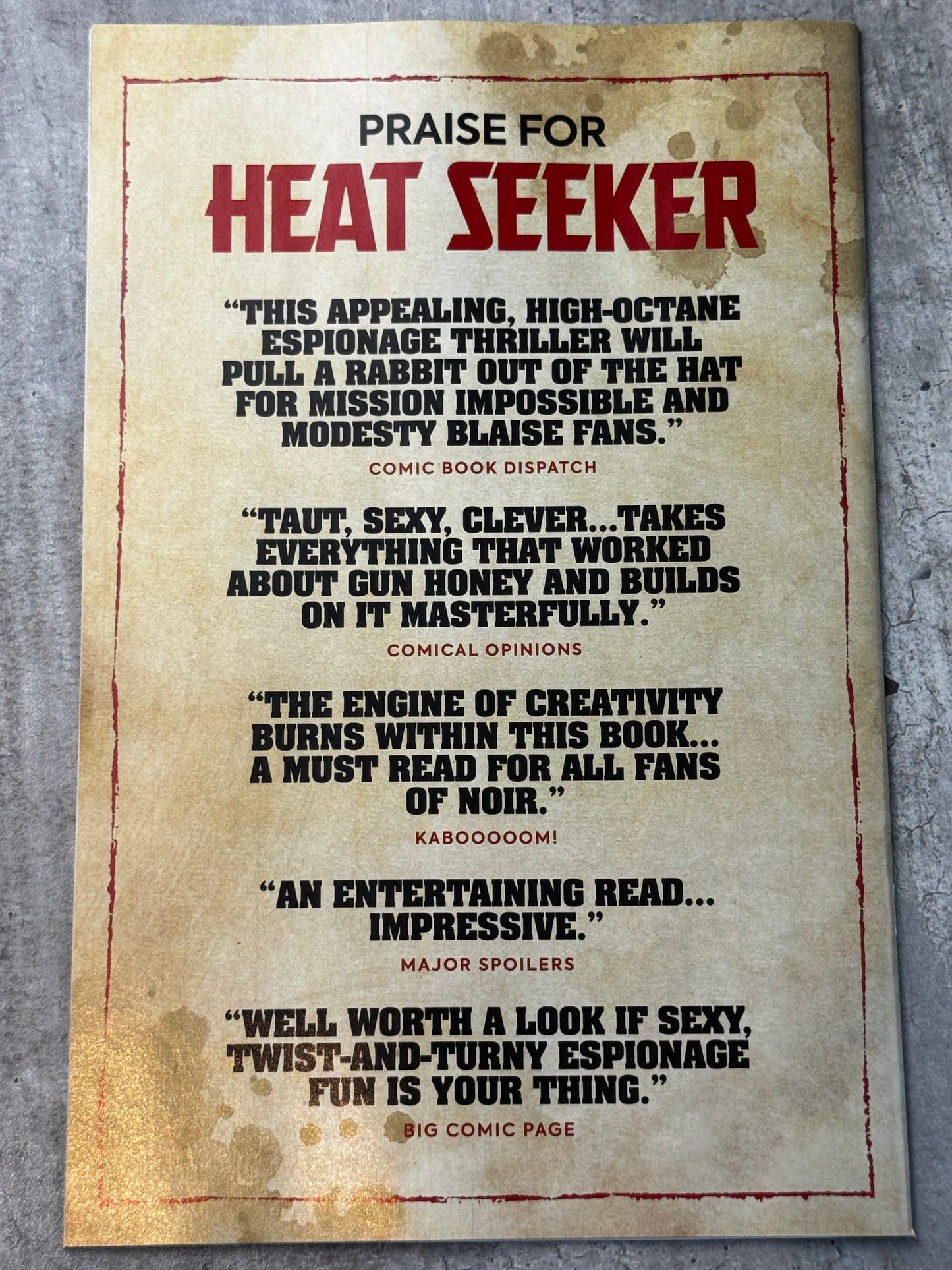 2025 - Heat Seeker: Combustion - A Gun Honey Series #4 Var. A - M - ENG 2