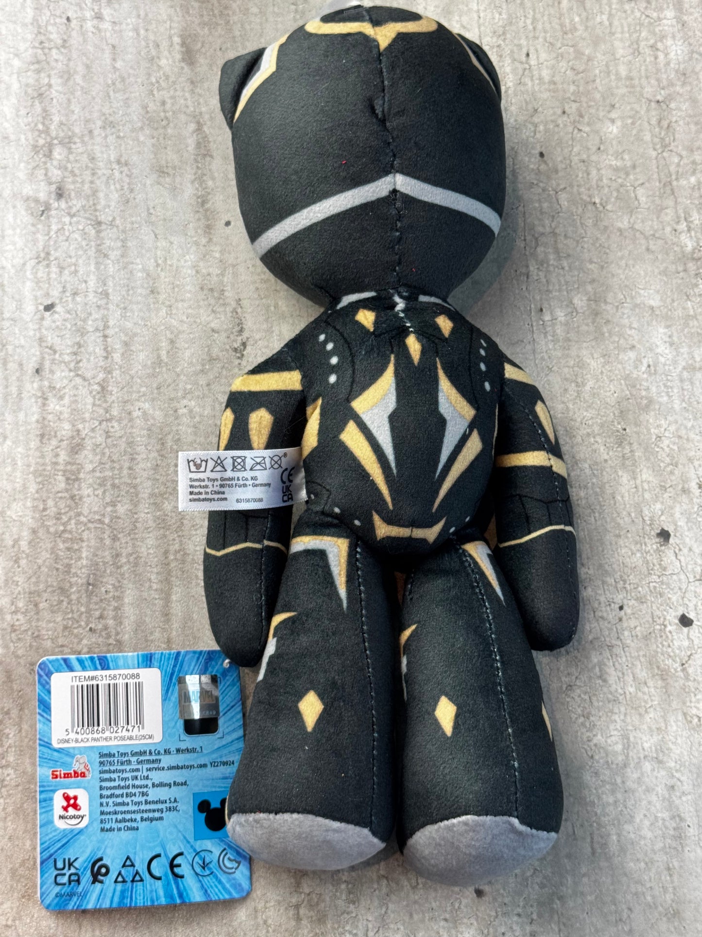 Marvel Shuri Black Panther 25cm Poseable Plush - M 2