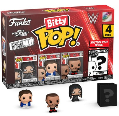 Funko Pop! Bitty Pop WWE - The Undertaker 4 Pk - M 1
