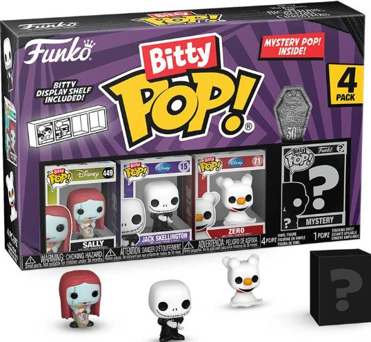 Funko Pop! Bitty Pop Nightmare Before Christmas Sally 4 Pk - M 1