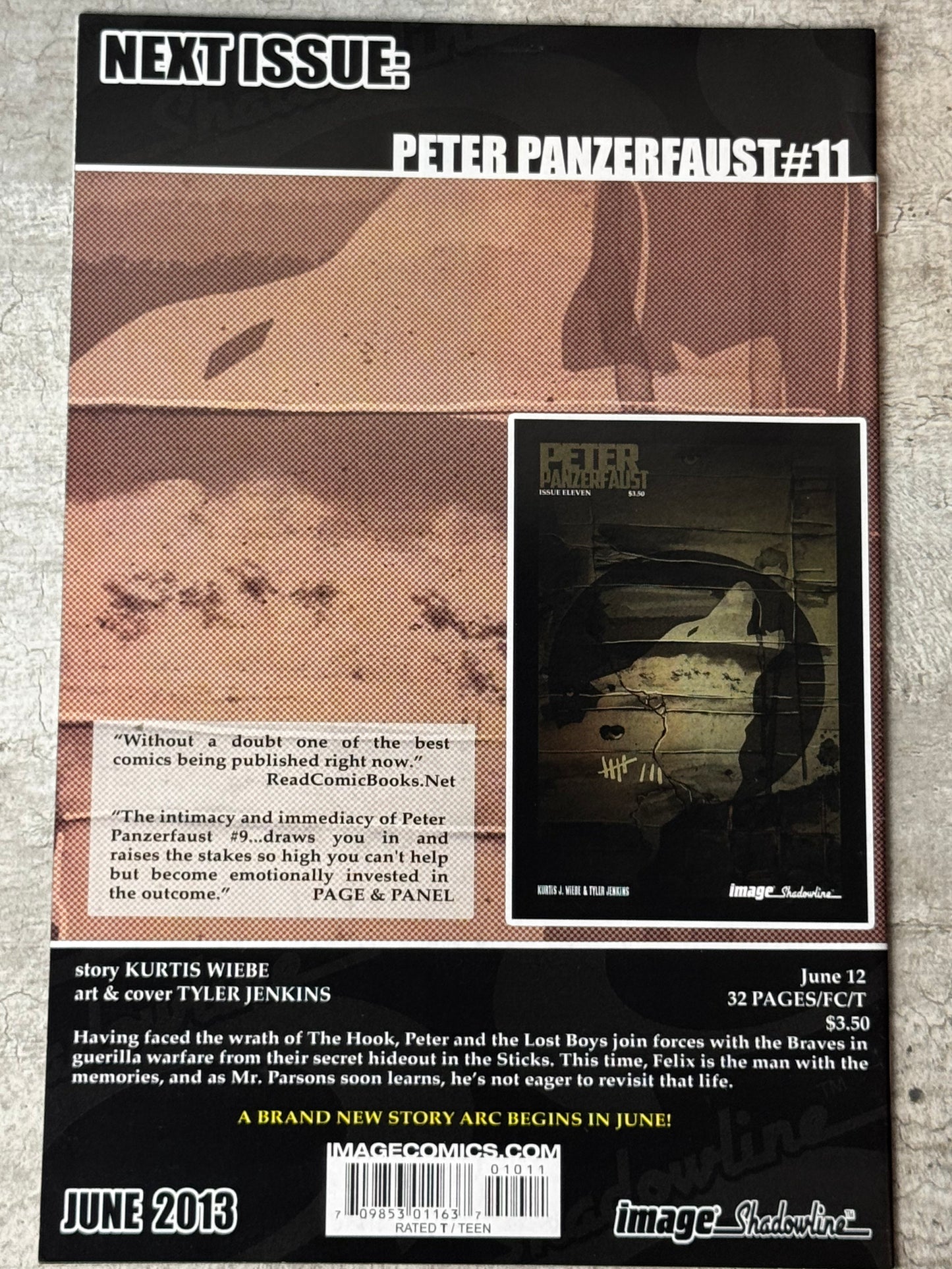 2013 - Image Comics - Peter Panzerfaust #10 - VF/NM - Inglés