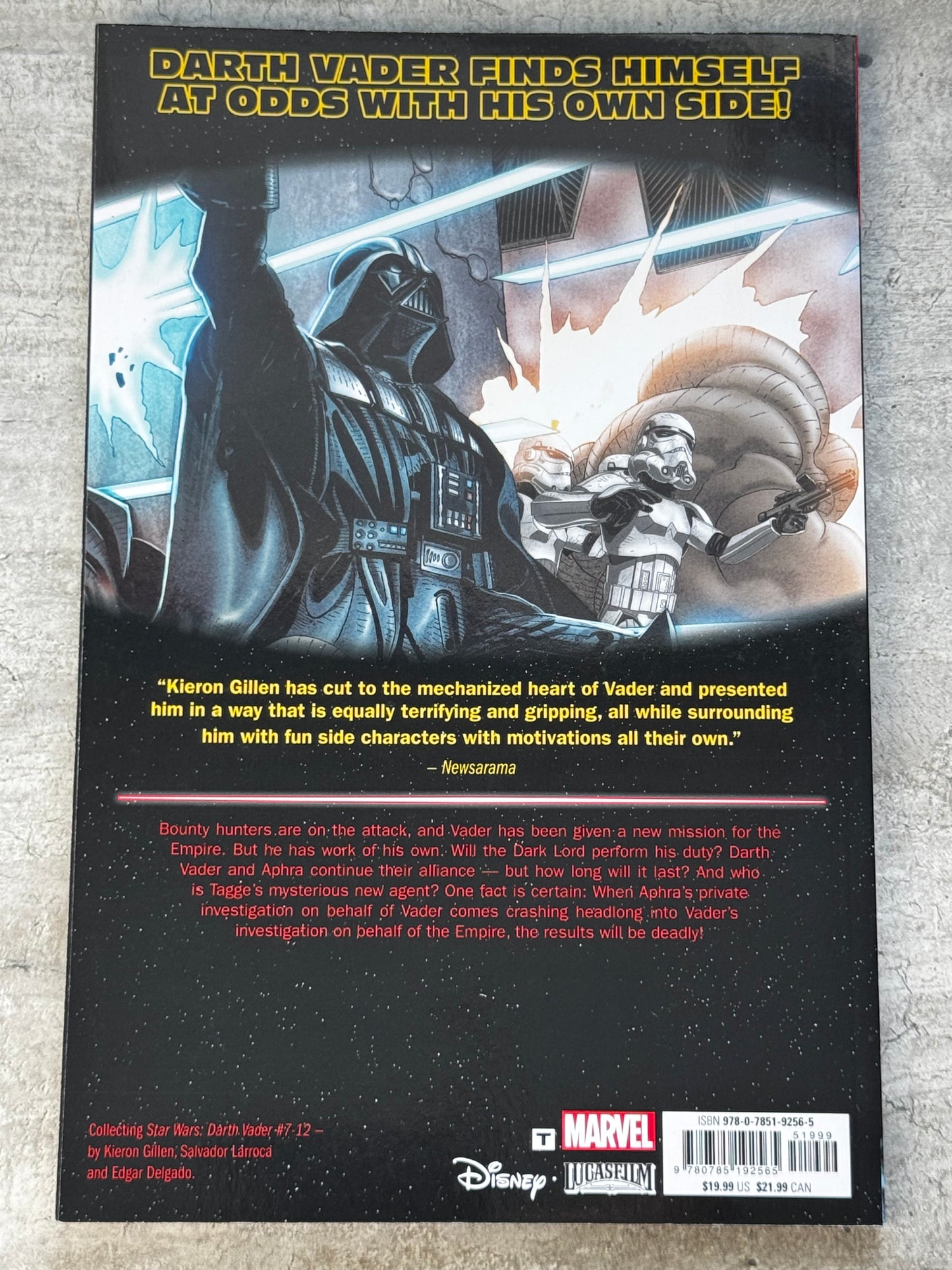 2016 - Star Wars: Darth Vader, Vol. 1 TP #2 - Shadows And Secrets - M - ENG