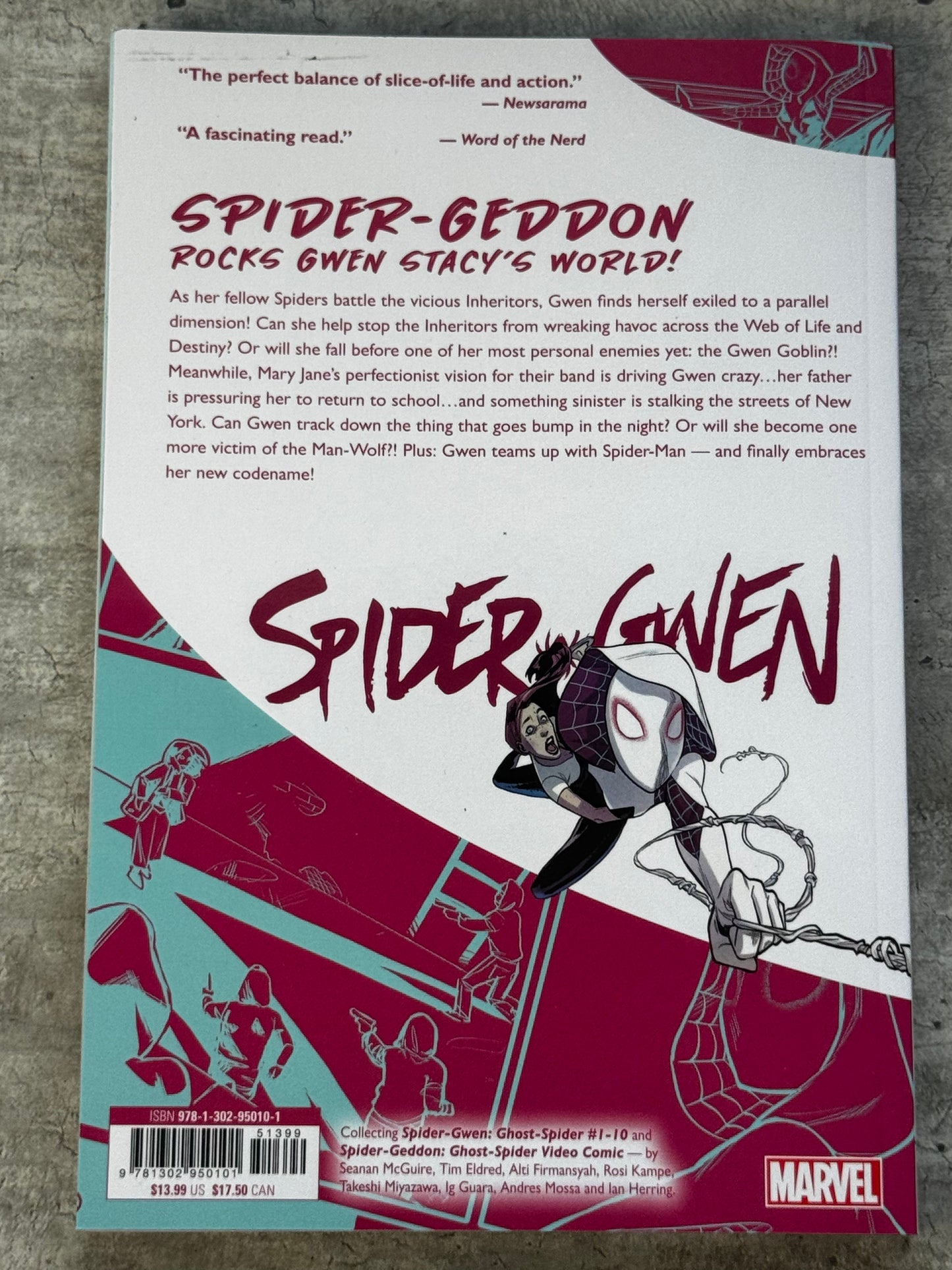 2023 - Spider-Gwen: Ghost-Spider TP #1 Var. B - M - ENG
