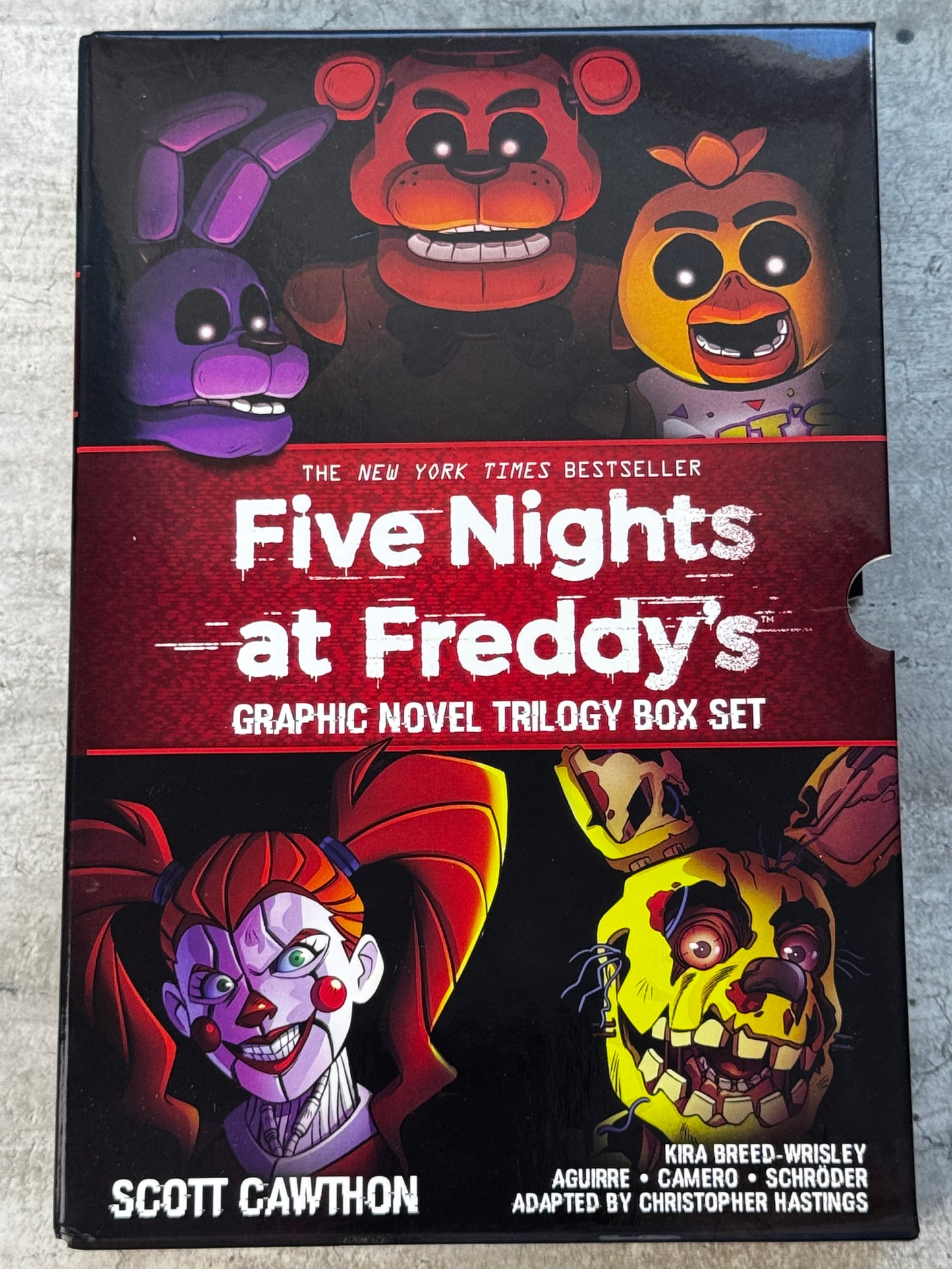 2023 - Five Nights at Freddy's Graphic Novel Trilogy Box Set - M - ENG 1