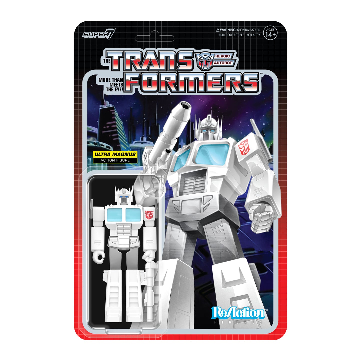 Transformers Reaction Wv8 Optimus Prime Ultra Magnus - M 1
