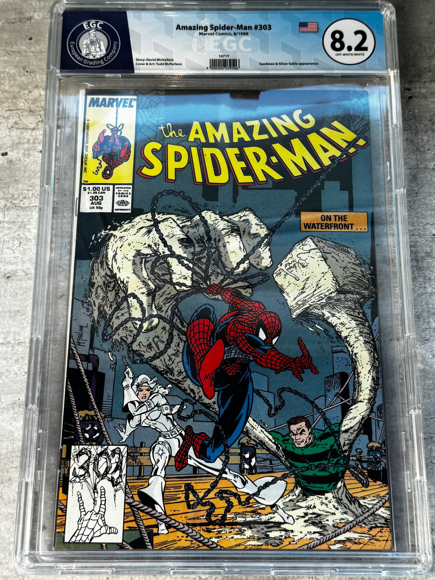 1988 - The Amazing Spider-Man, Vol. 1 #303 Var. A - Dock Savage - VF - ENG 1