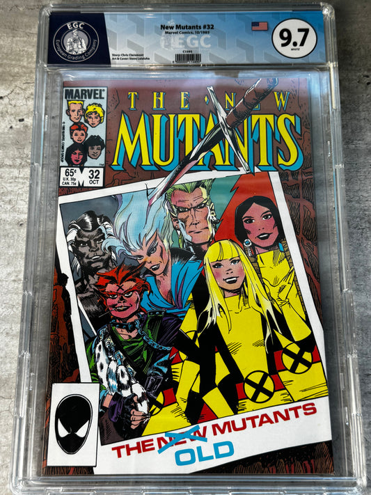 1985 - New Mutants, Vol. 1 #32 Var. A - To the Ends of the Earth - NM+ - ENG 1