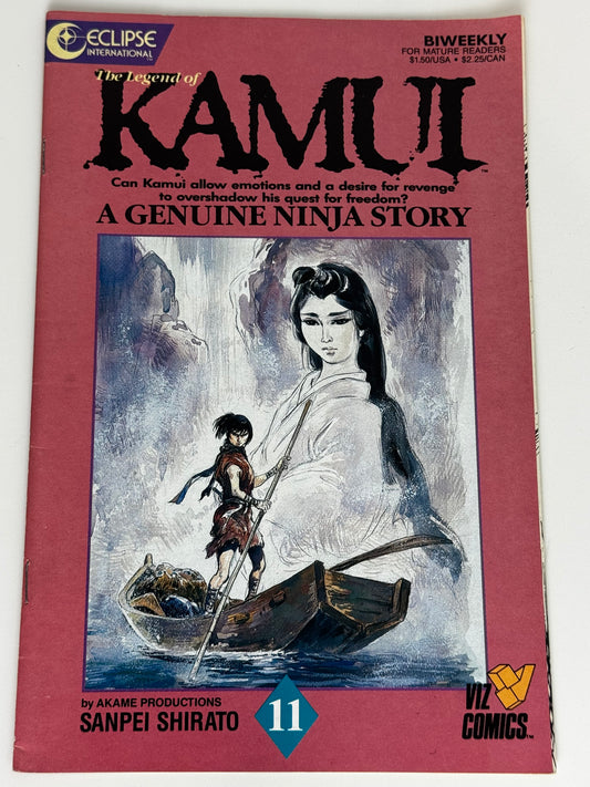 1987 - Kamui #11 - The Island of Sugaru: Chapter 5 - VF/NM - ENG 1