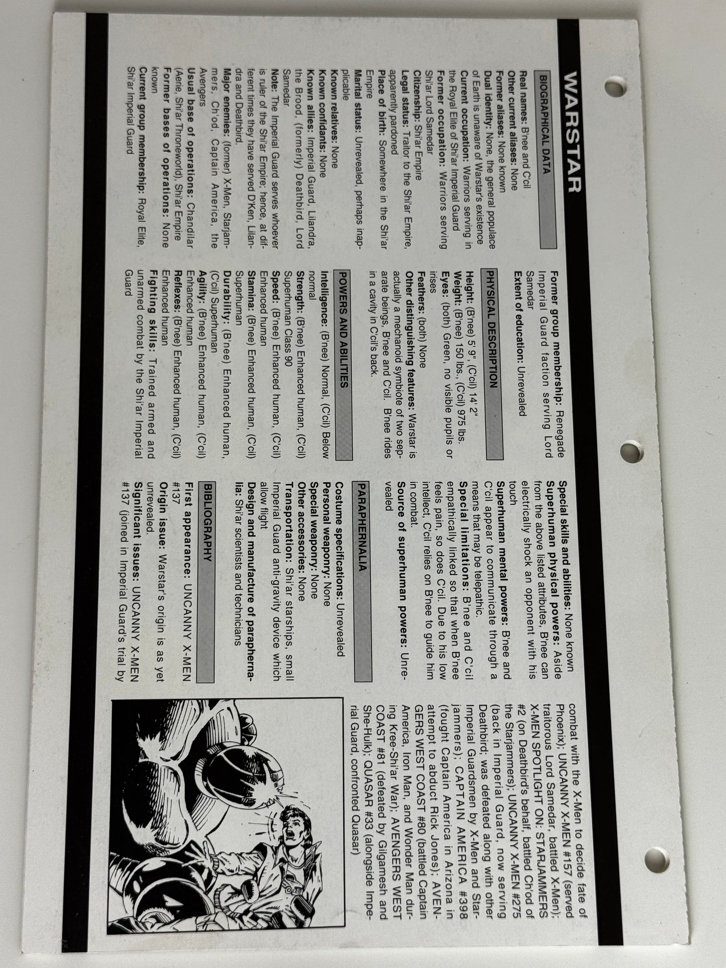 1993 - Official Handbook of the Marvel Universe: Mr. Ed. (Vol. 3) #28 - VF - ENG 2