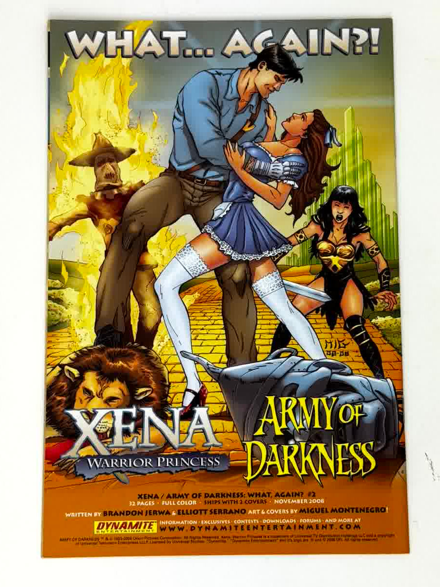 2008 - Xena / Army of Darkness: What... Again? #1 Var. B - NM+ - ENG 2