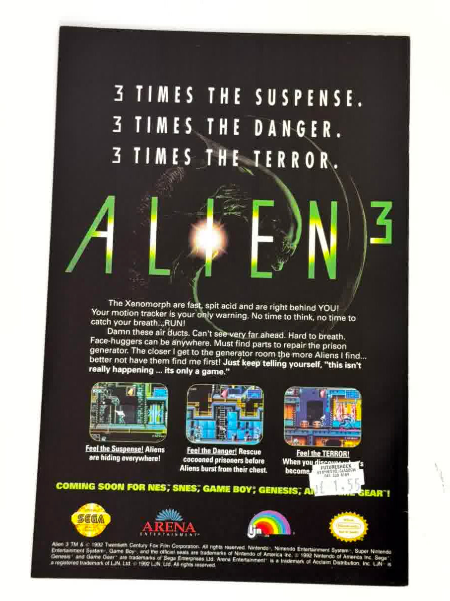 1992 - Alien 3 #2 - NM+ - ENG 2