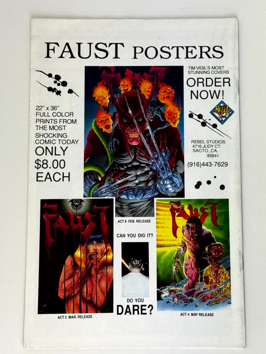 1992 - Faust, Vol. 2 #4 Var. A - NM+ - ENG 2