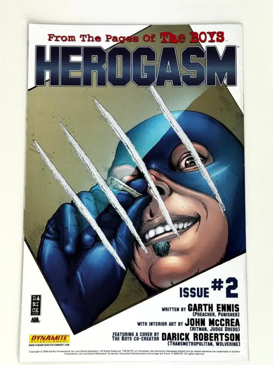 2009 - The Boys: Herogasm #1 Var. A - NM+ - ENG 2
